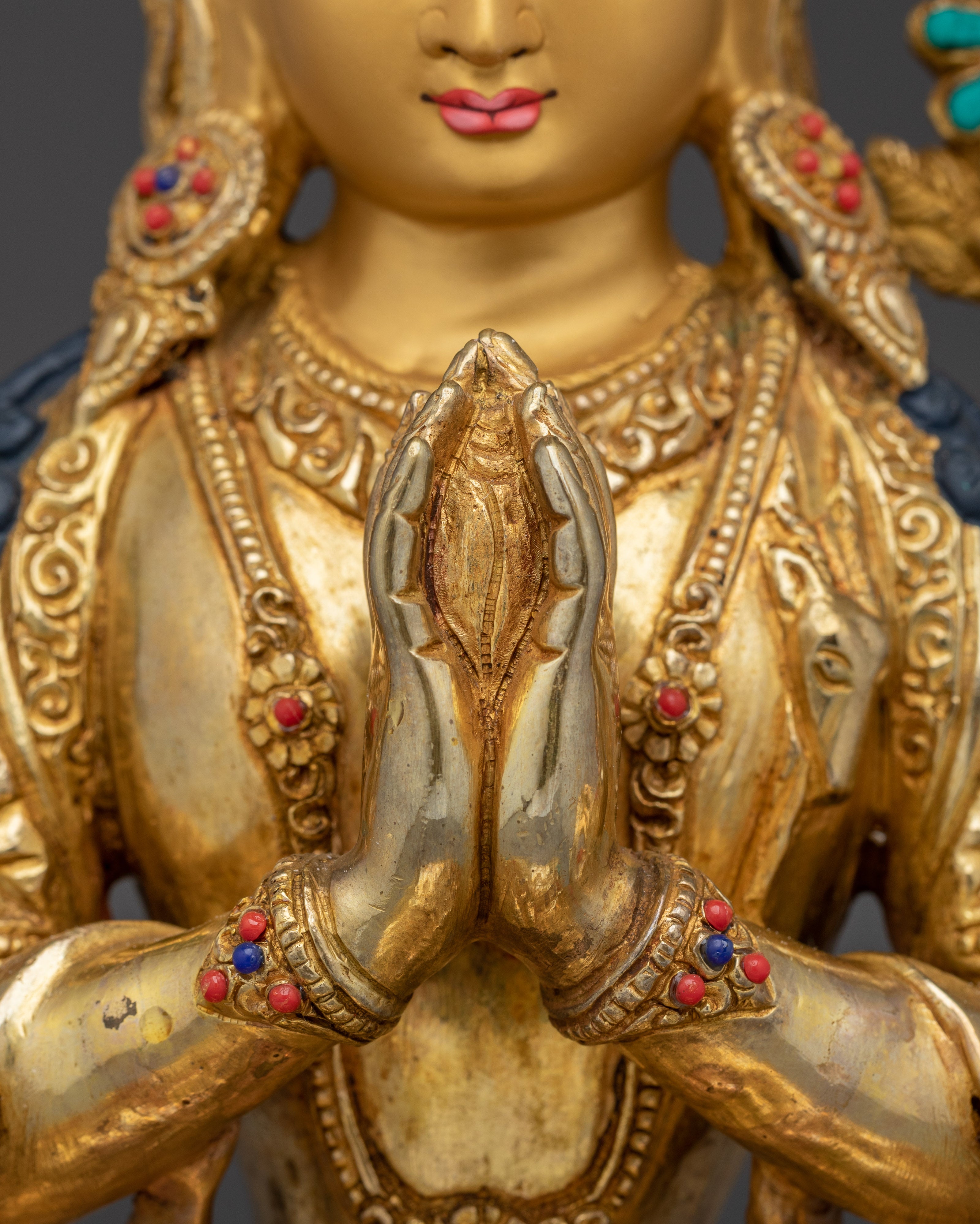 Compassion Deity Avalokiteshvara Sculpture | Also known as chenrezig