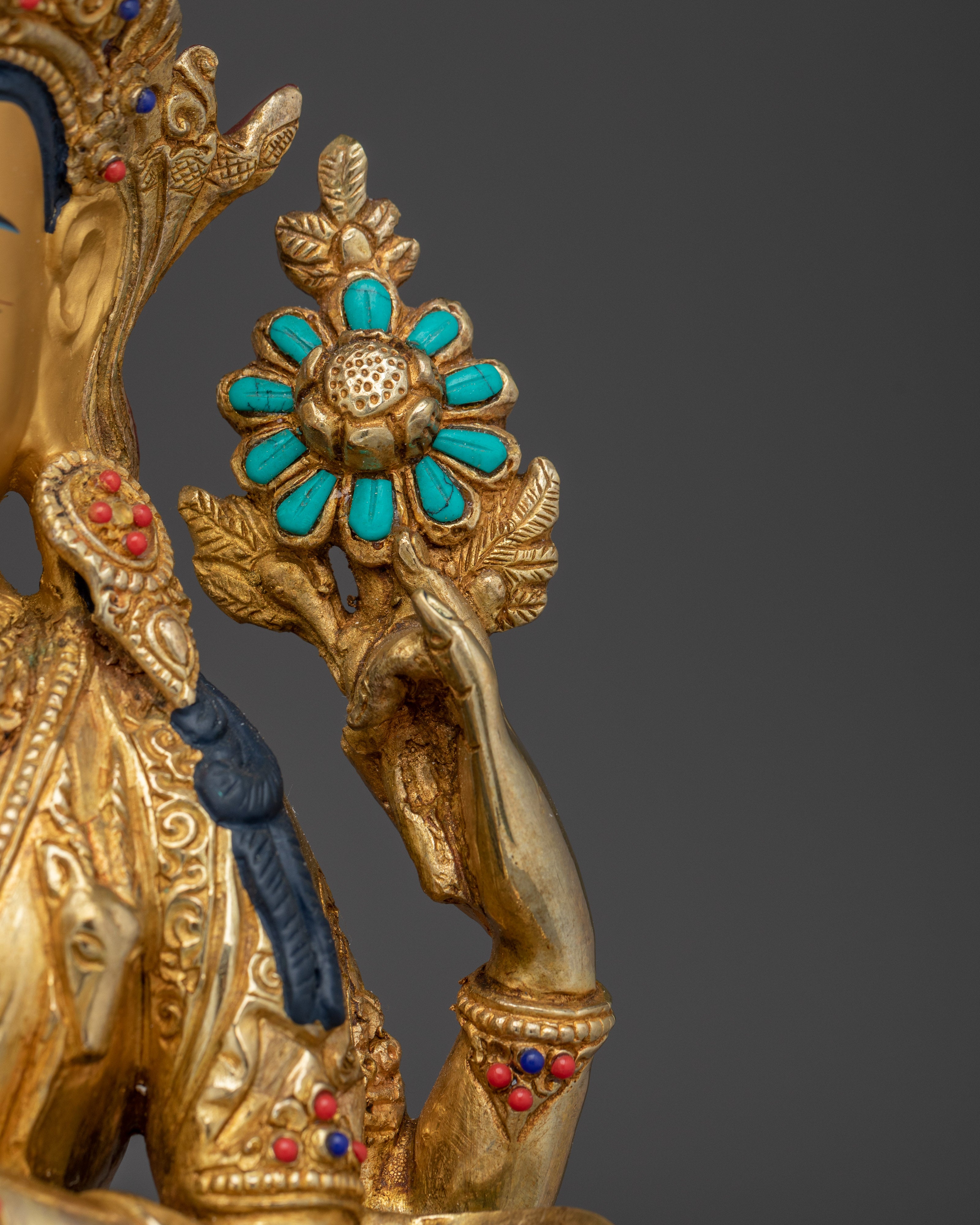 Compassion Deity Avalokiteshvara Sculpture | Also known as chenrezig