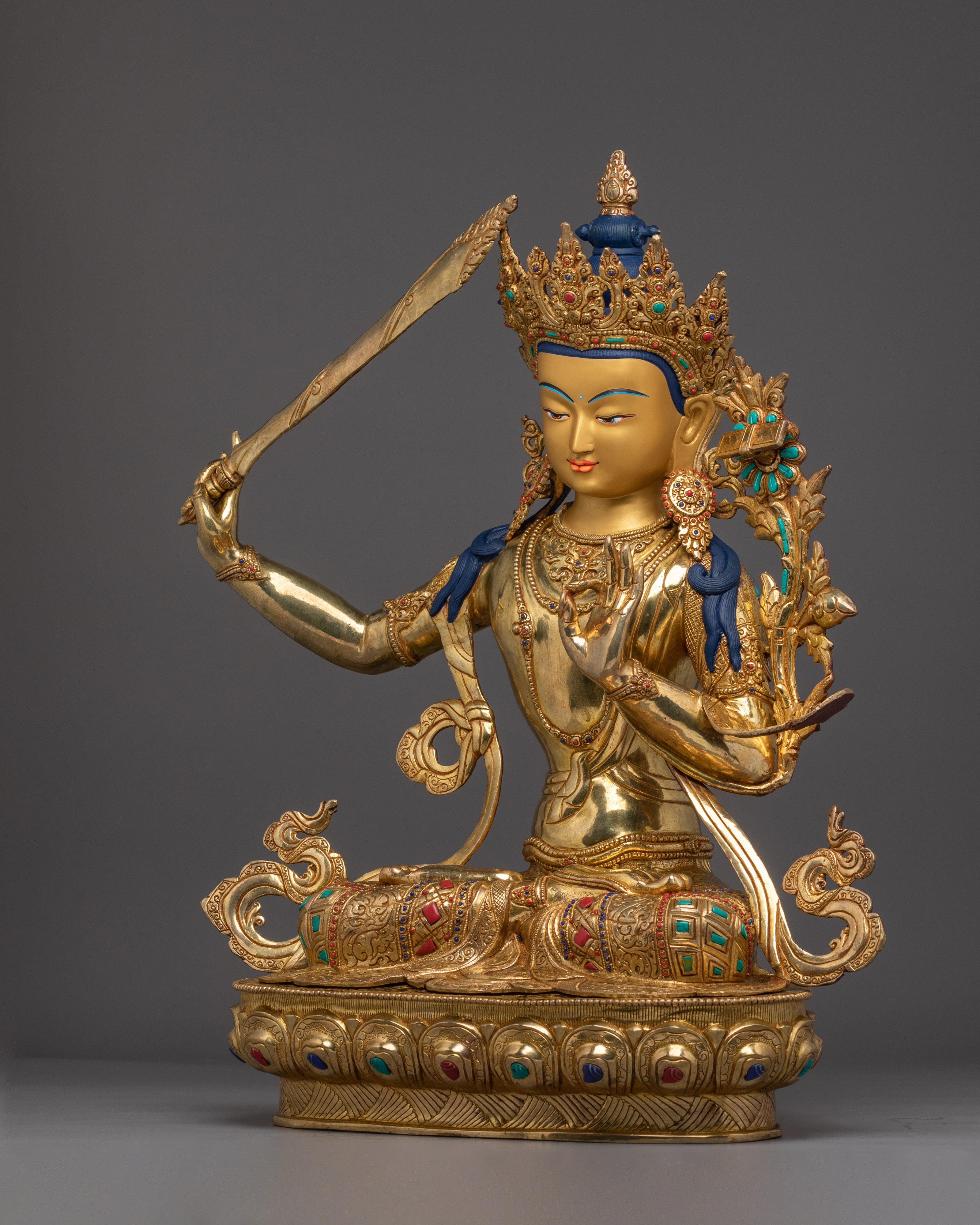Nepalese Art of Manjushri | Bodhisattva of wisdom