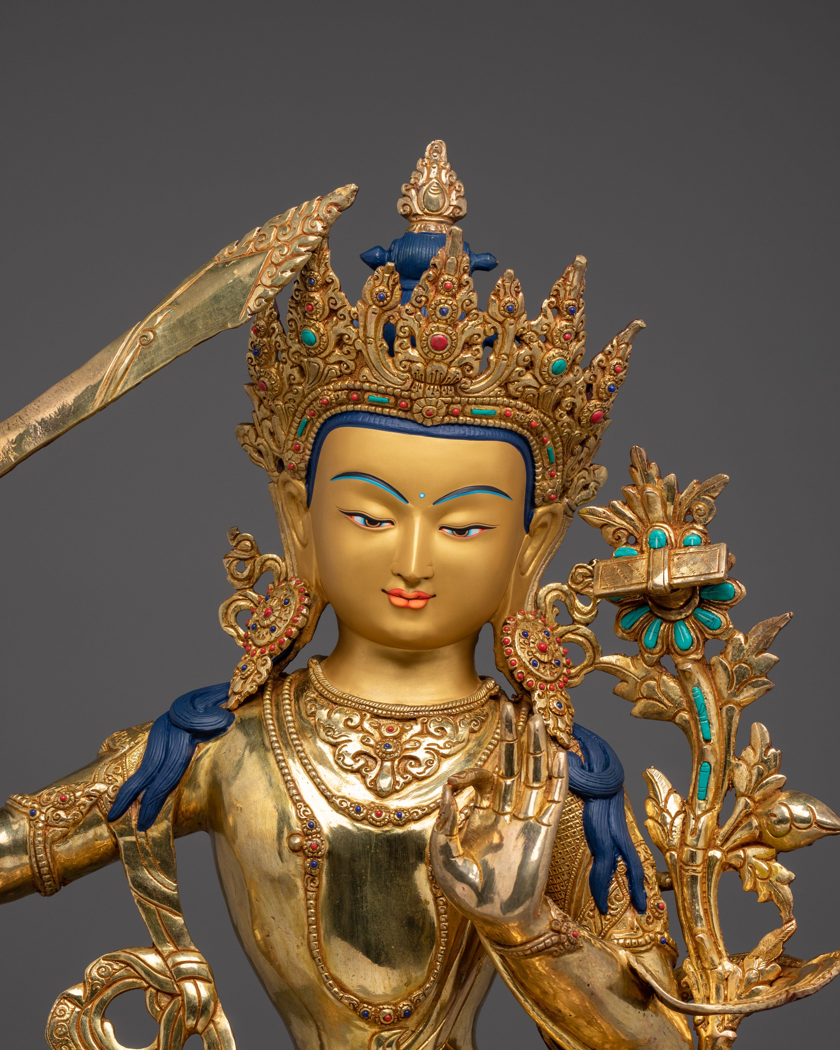 Nepalese Art of Manjushri | Bodhisattva of wisdom