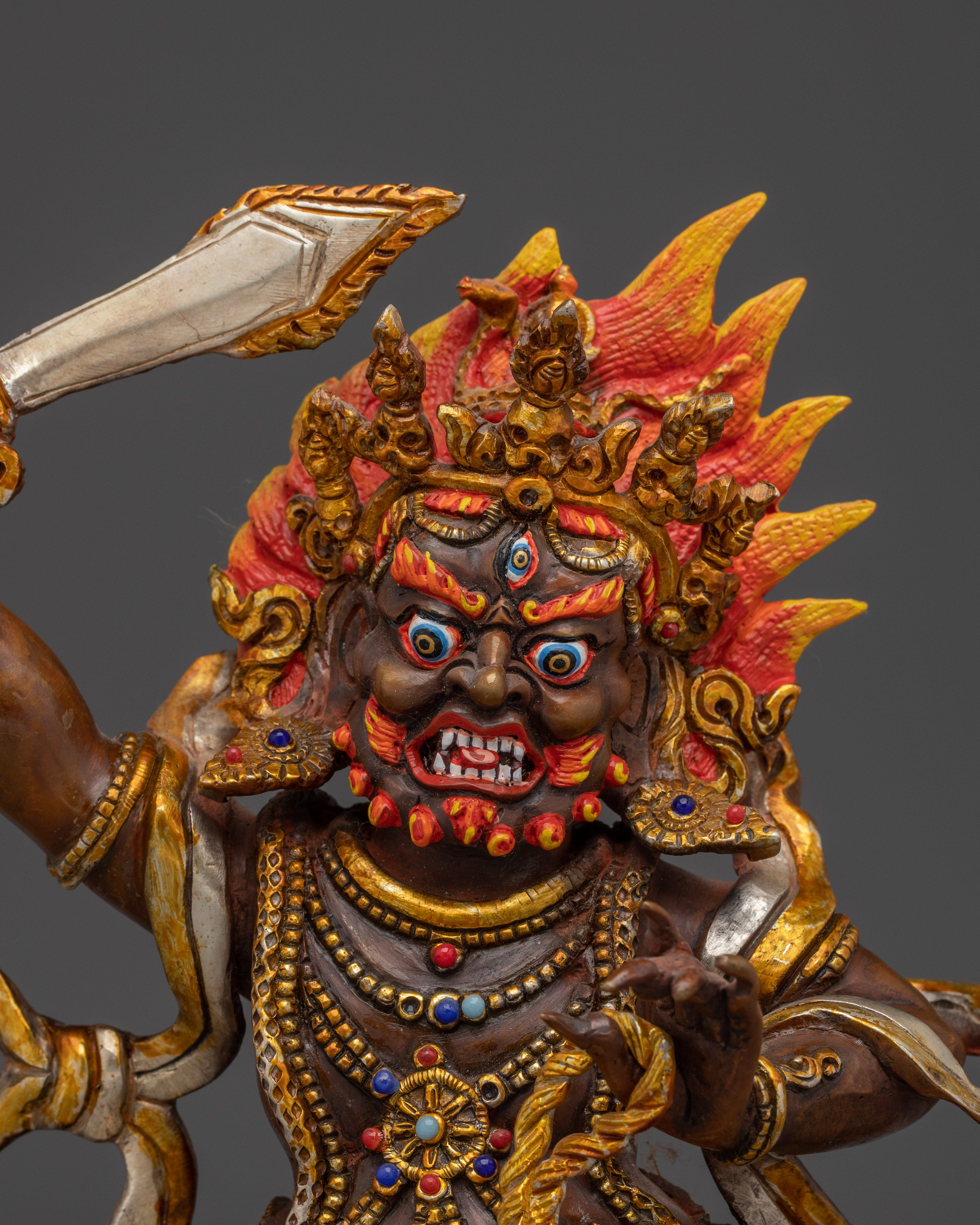Buddhist Deity Achala Statue | Protector of the Dharma
