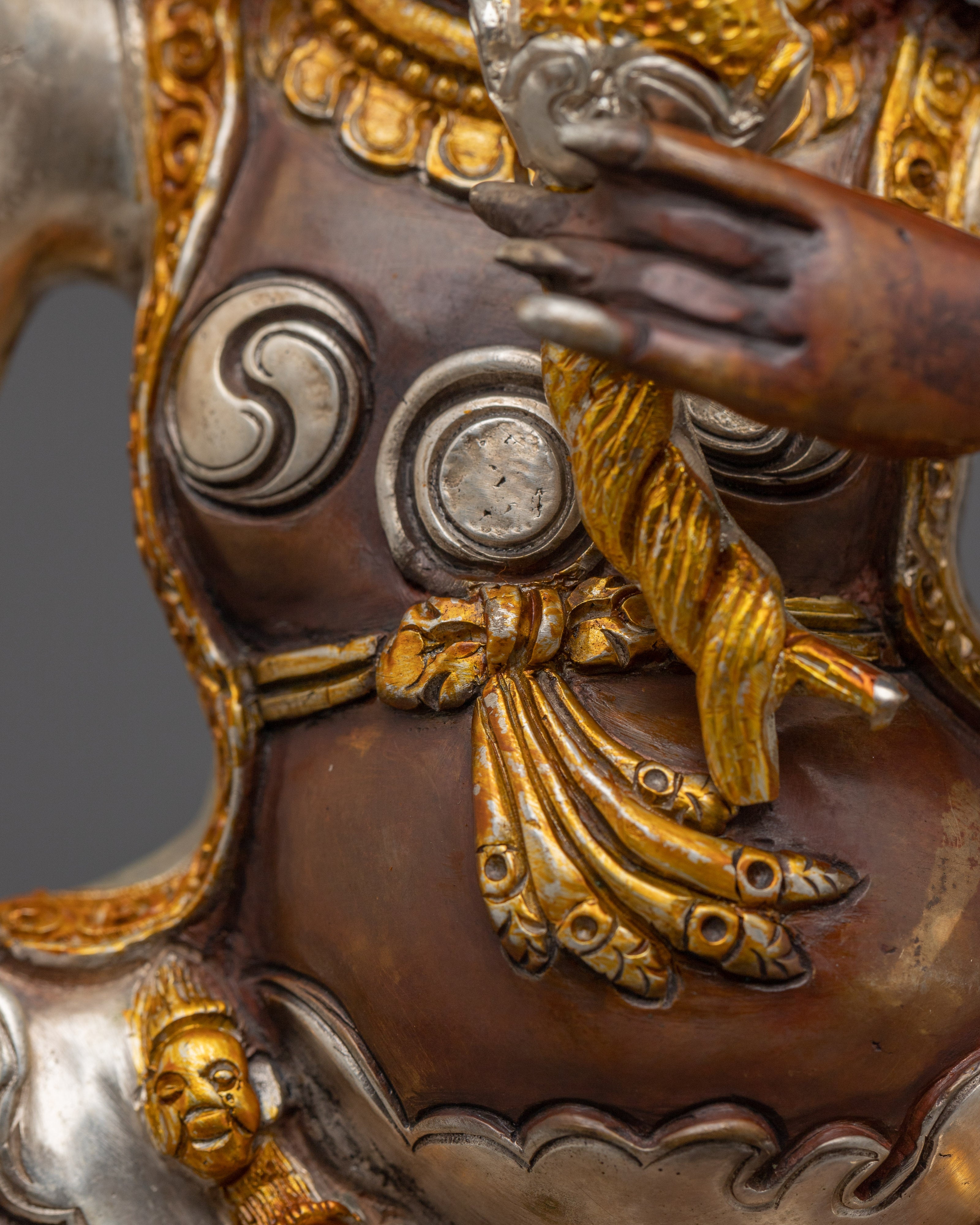 Himalayan Begtsechen Mahakala Statue | Enlightened protector