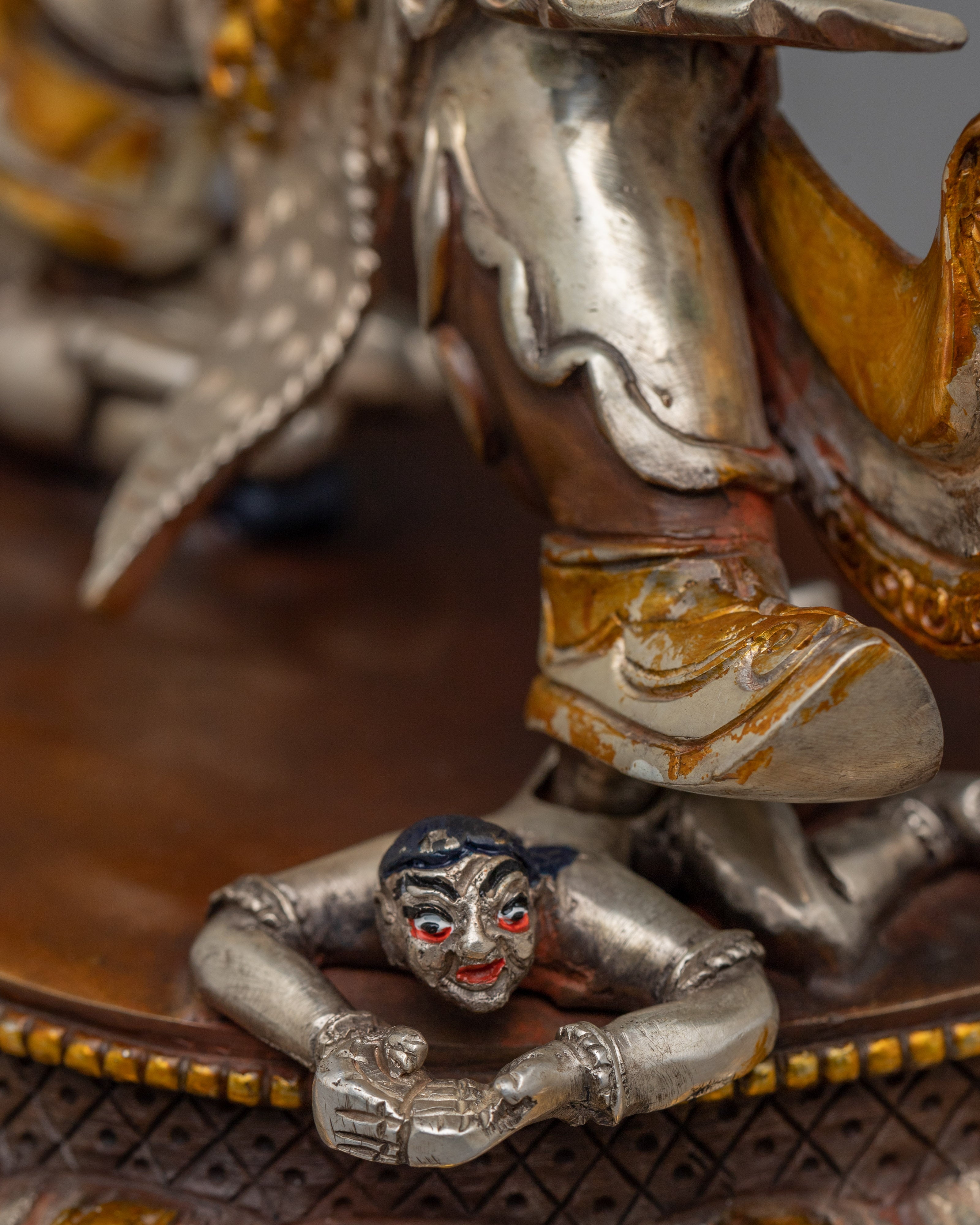 Himalayan Begtsechen Mahakala Statue | Enlightened protector