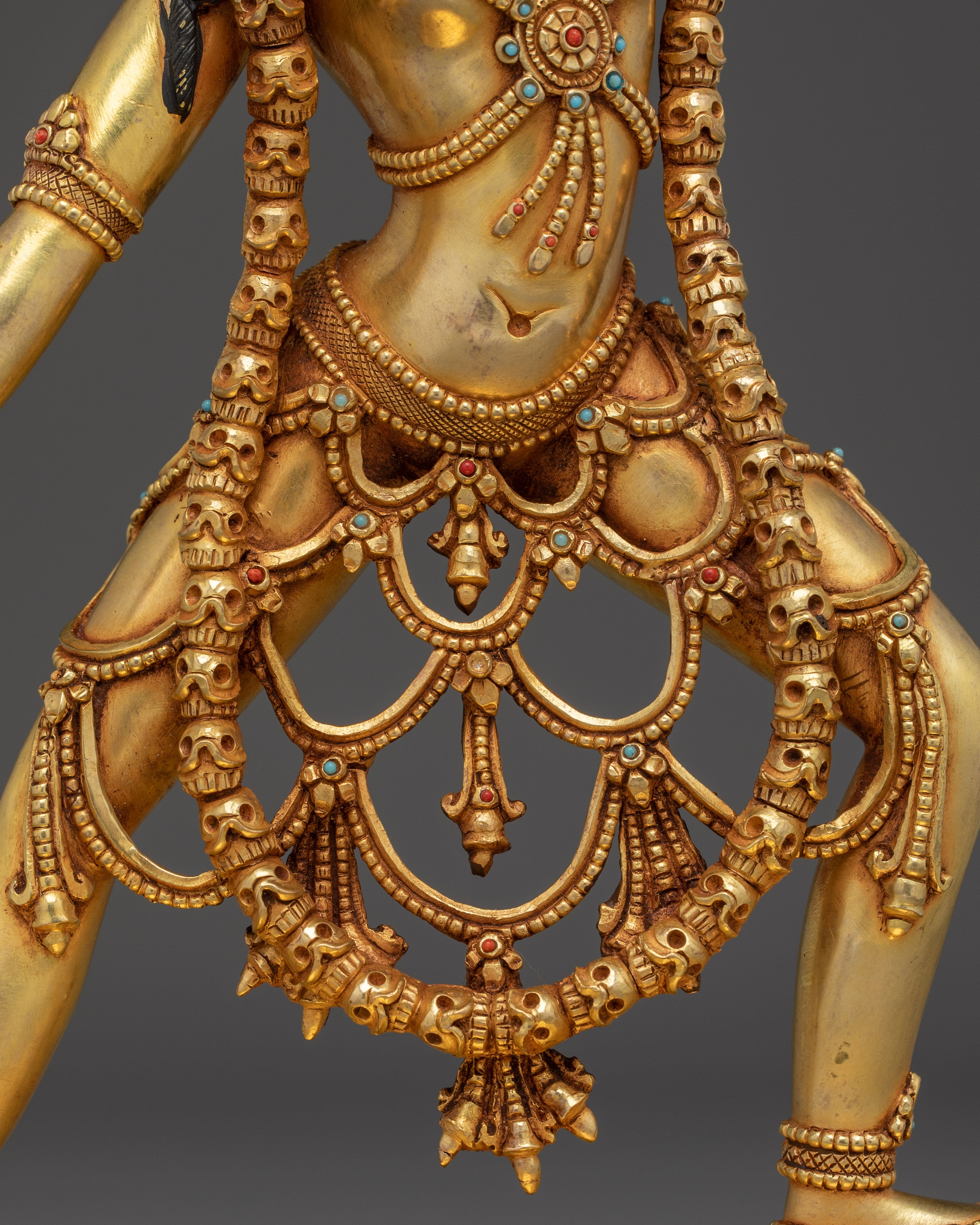 Wrathful Goddess Vajrayogini Sculpture | Tantric goddess