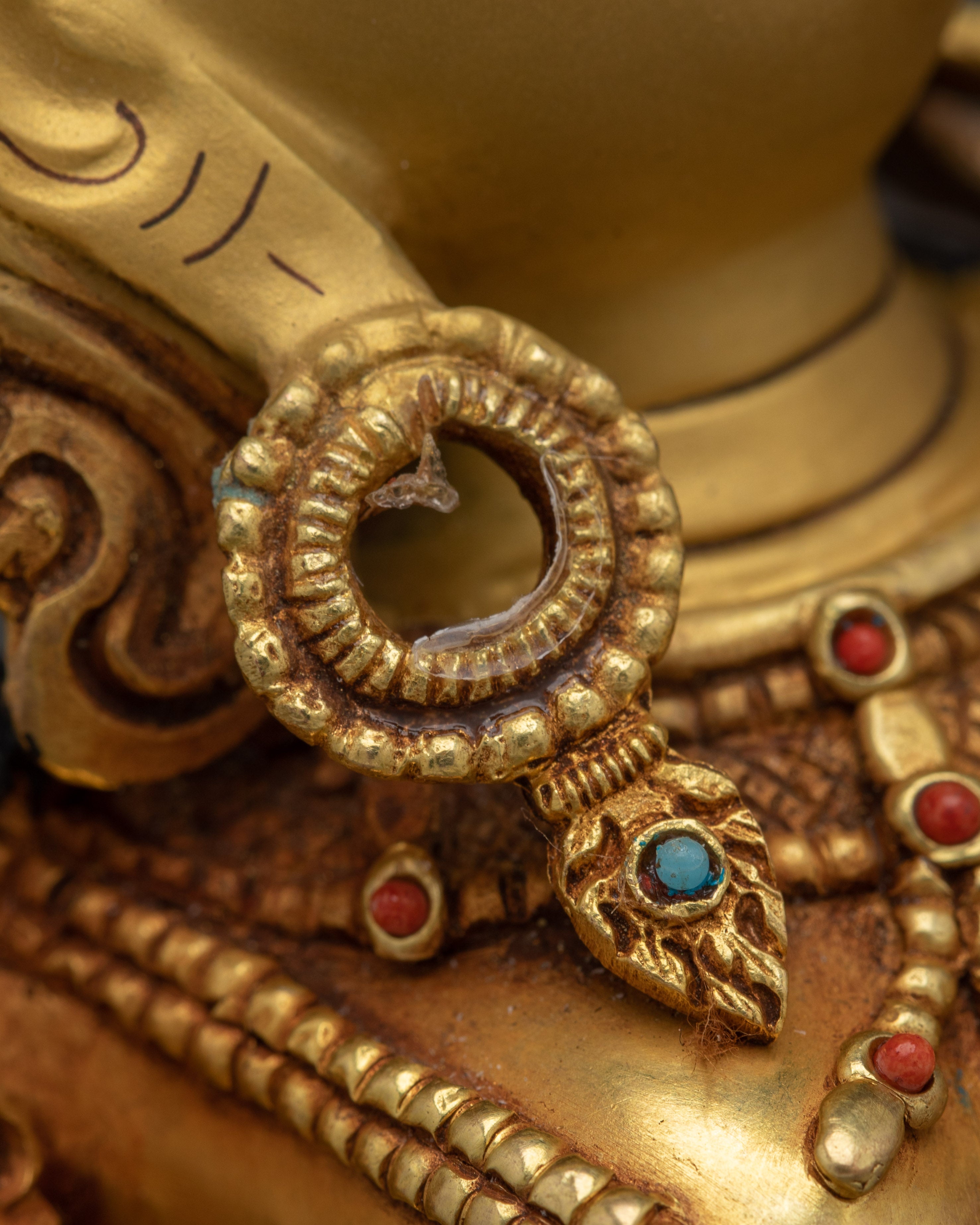 Wrathful Goddess Vajrayogini Sculpture | Tantric goddess