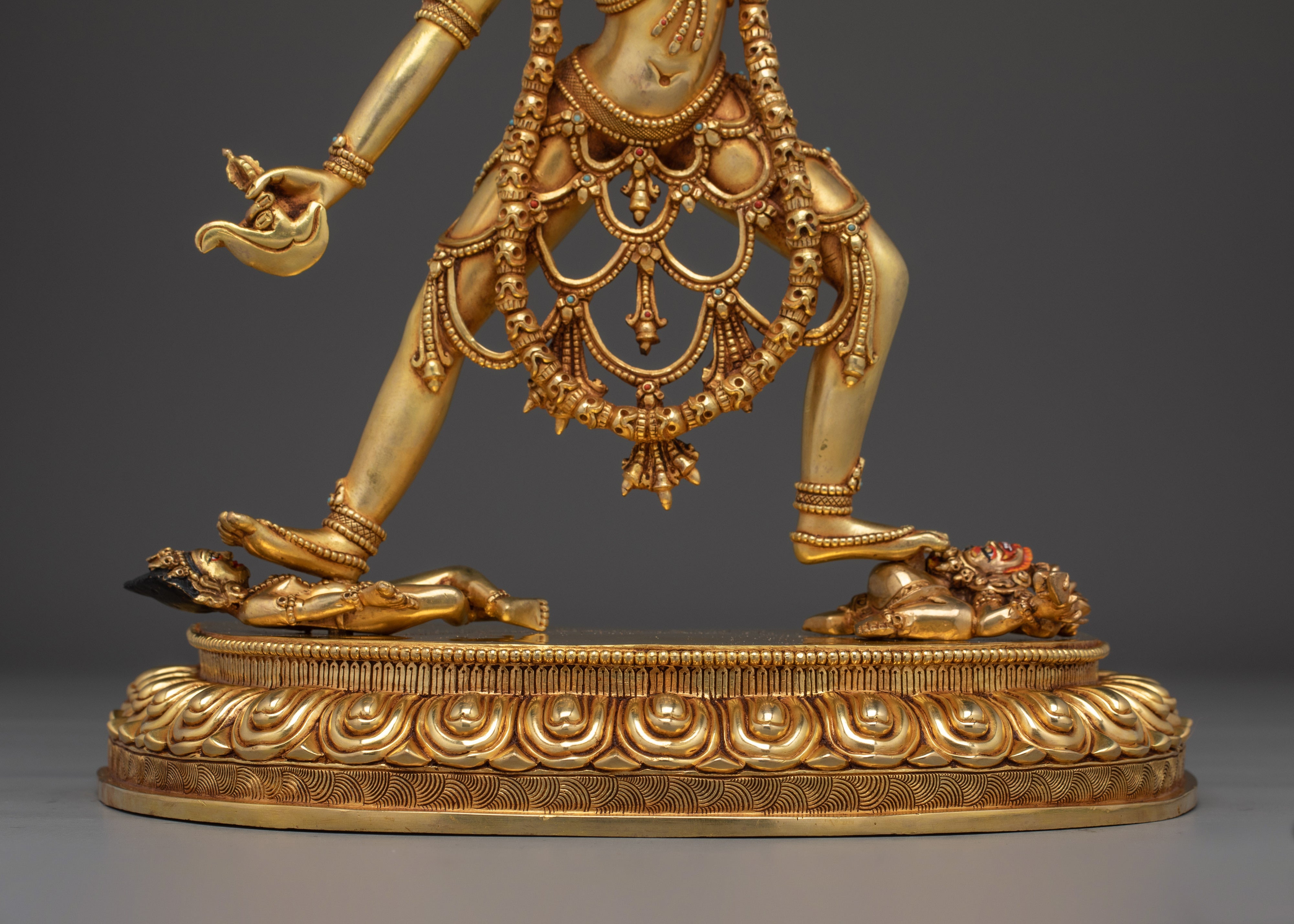 Wrathful Goddess Vajrayogini Sculpture | Tantric goddess