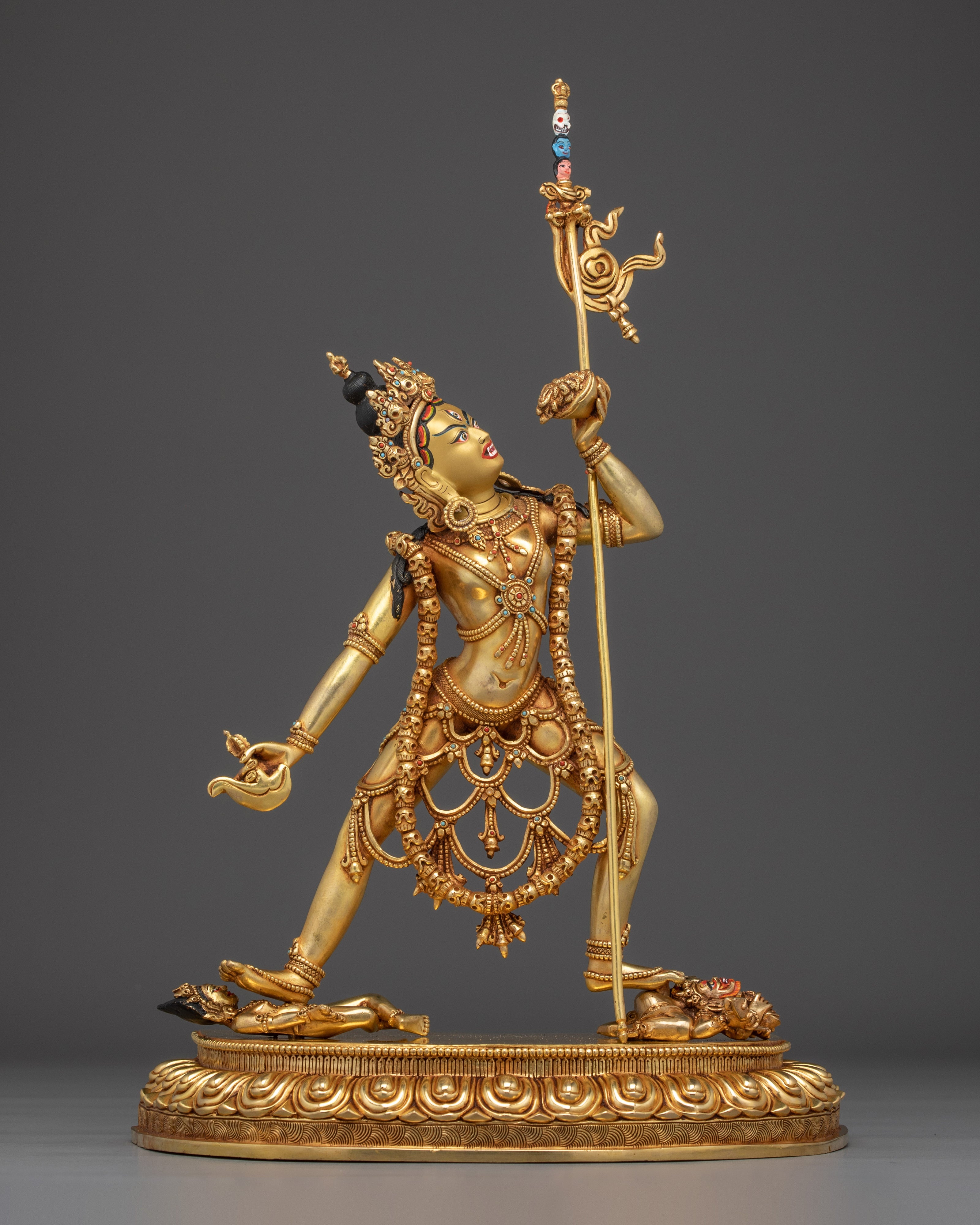 Wrathful Goddess Vajrayogini Sculpture | Tantric goddess