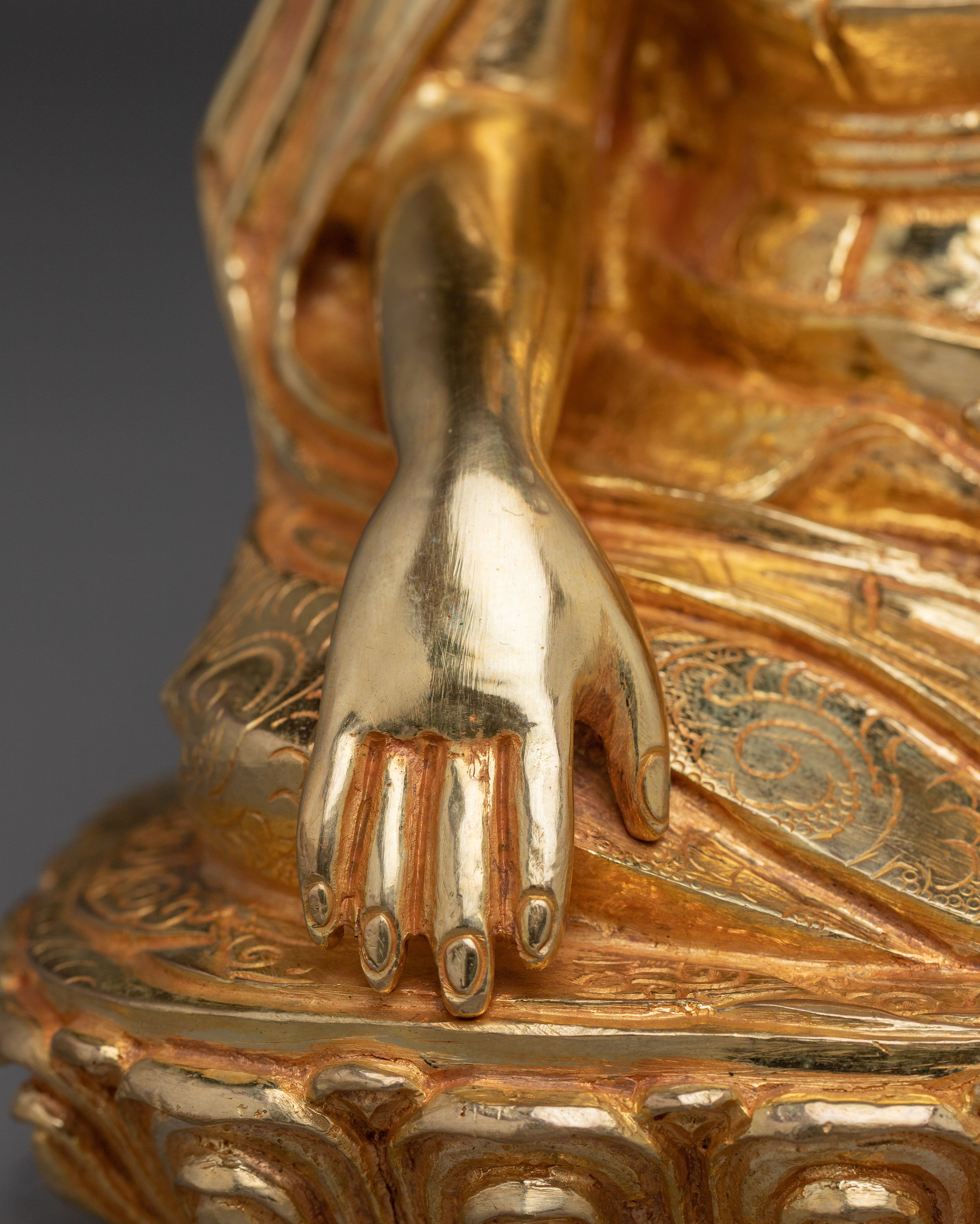 Himalayan Guru Shapdum Statue | Zhabdrung Rinpoche Spiritual Artwork