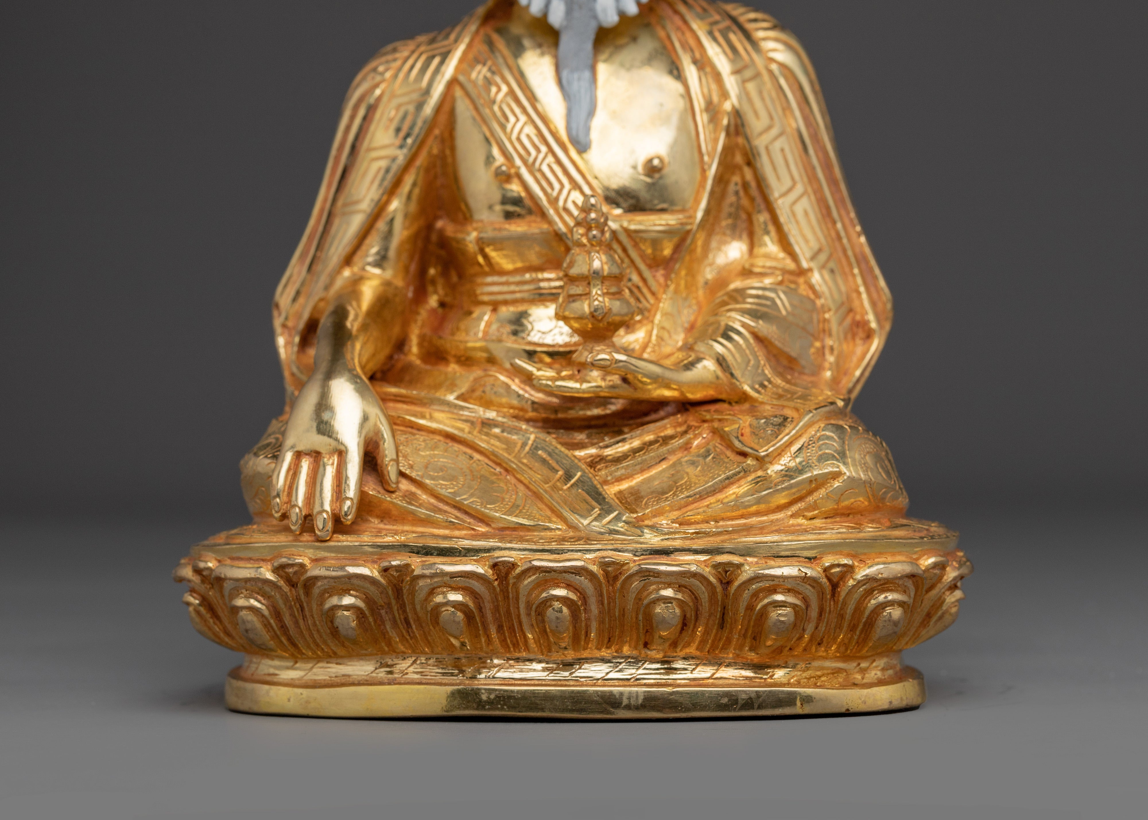 Himalayan Guru Shapdum Statue | Zhabdrung Rinpoche Spiritual Artwork