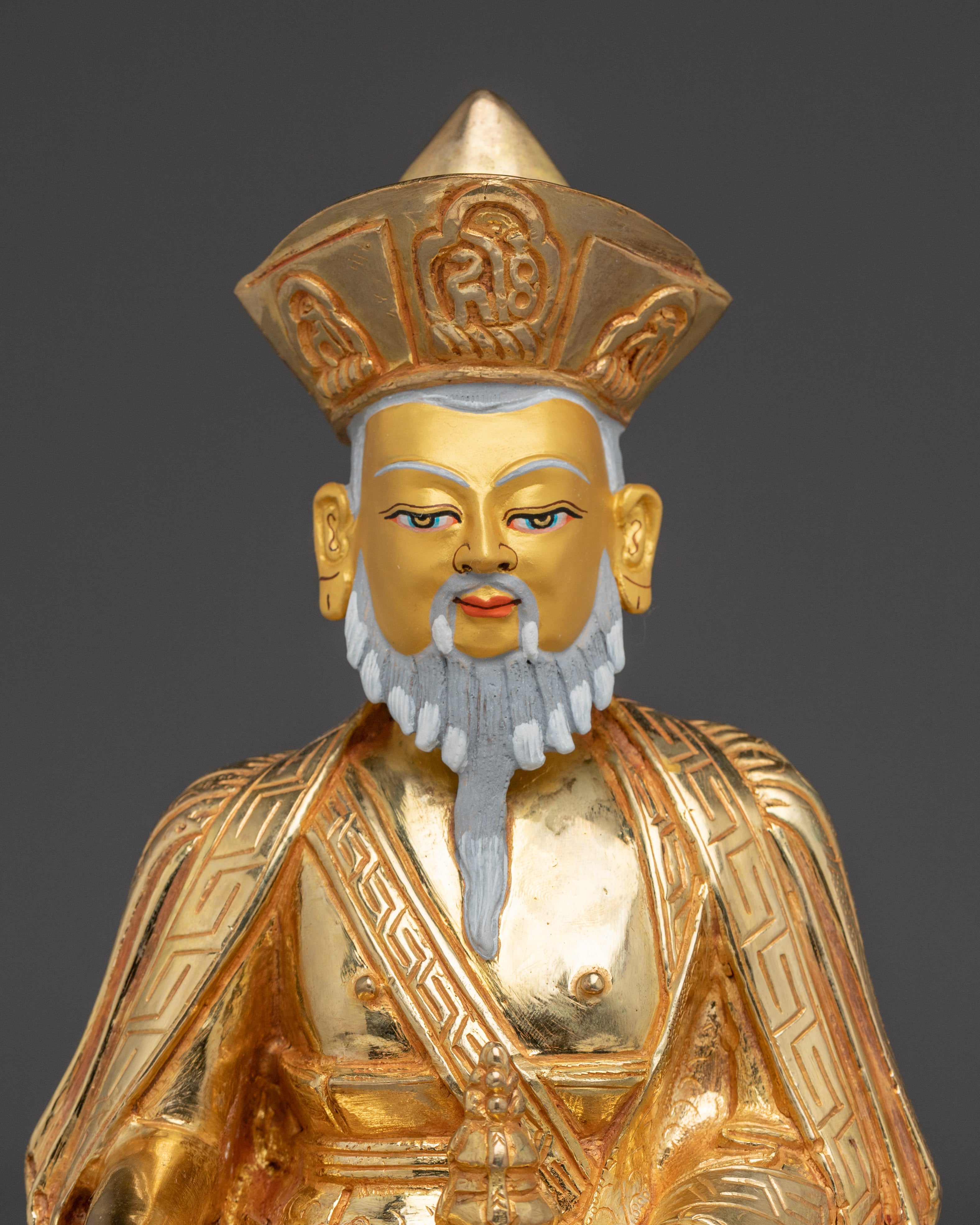Himalayan Guru Shapdum Statue | Zhabdrung Rinpoche Spiritual Artwork