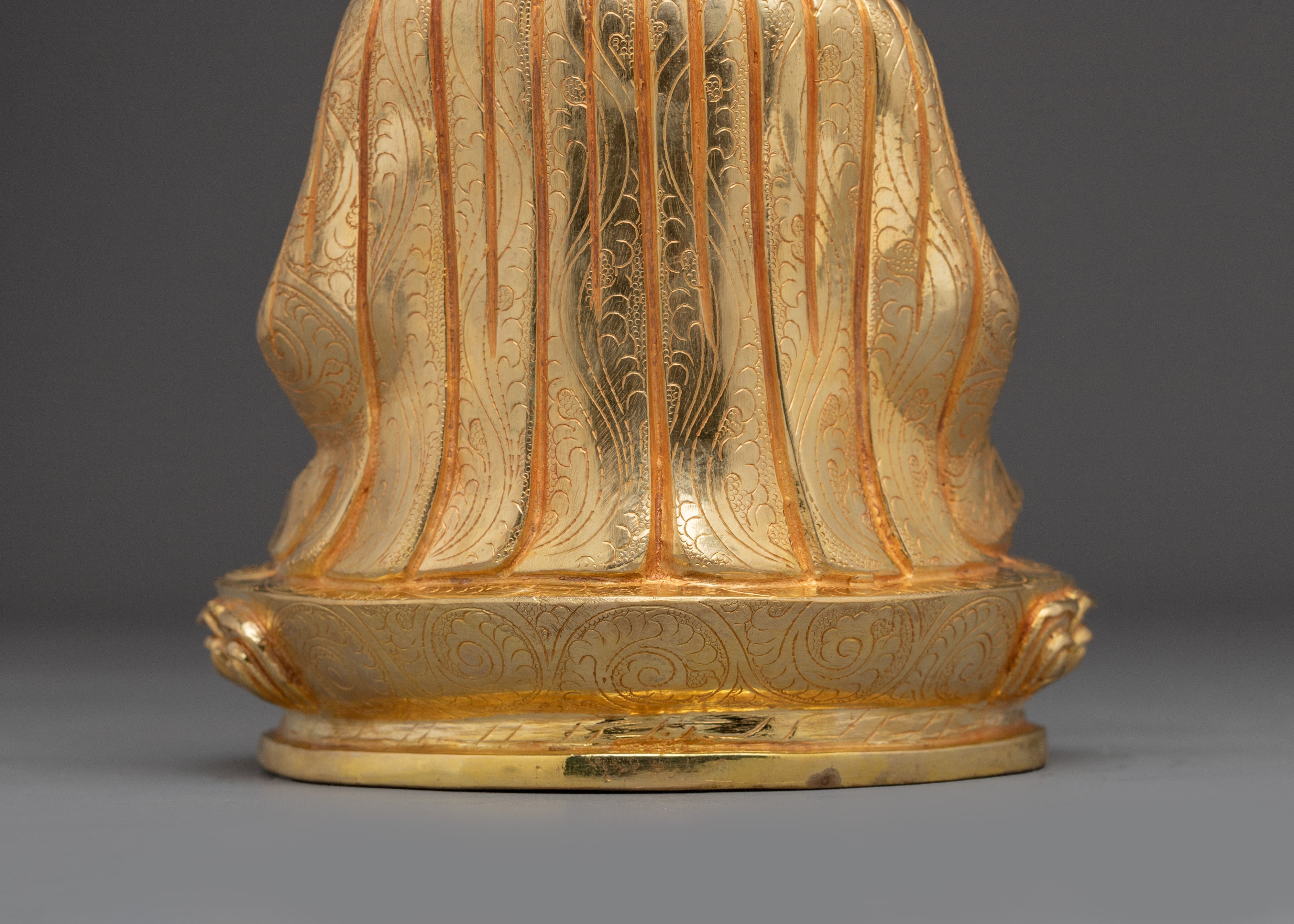 Himalayan Guru Shapdum Statue | Zhabdrung Rinpoche Spiritual Artwork