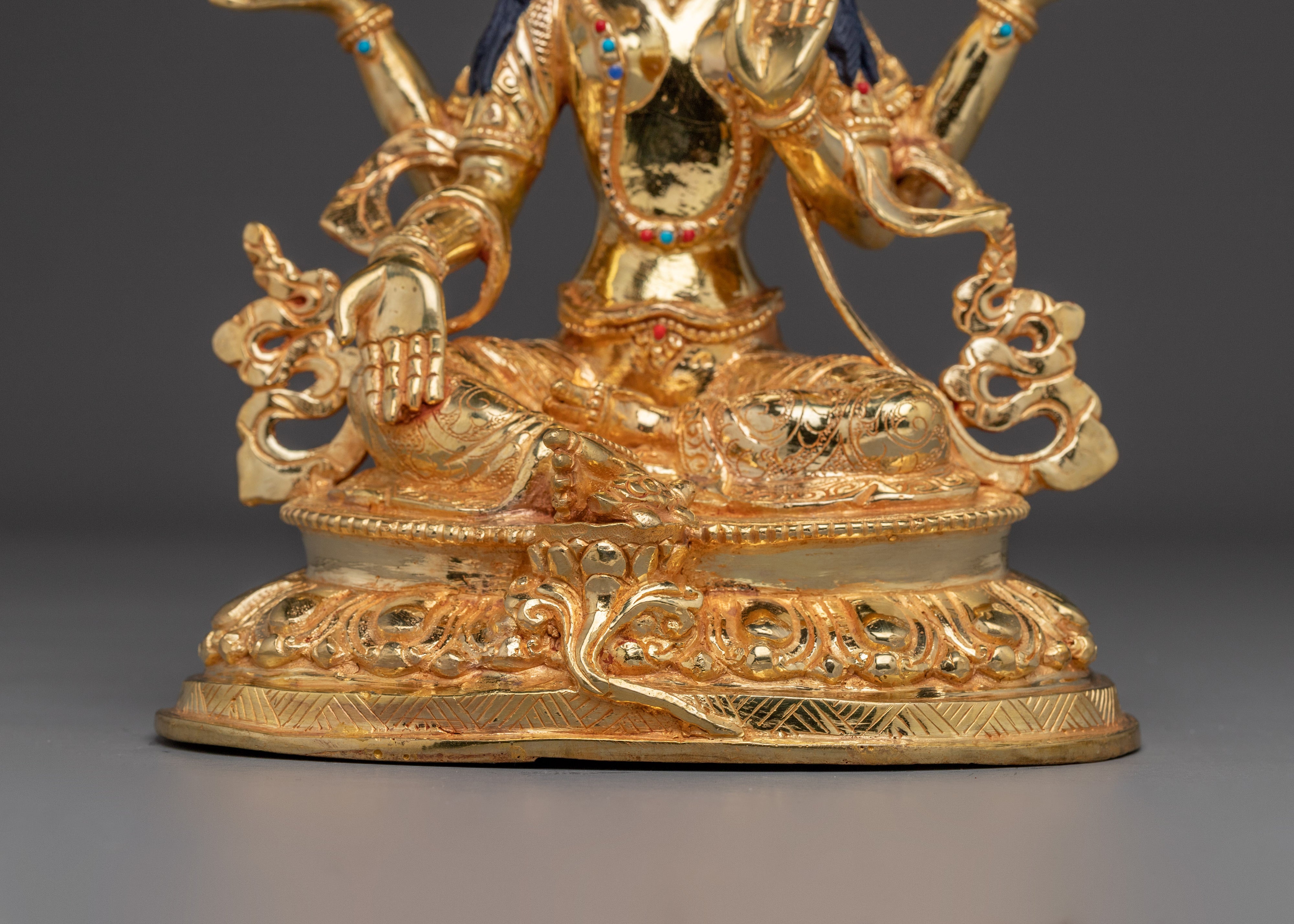 Radiant Golden Laxmi Statue | Goddess of Wealth