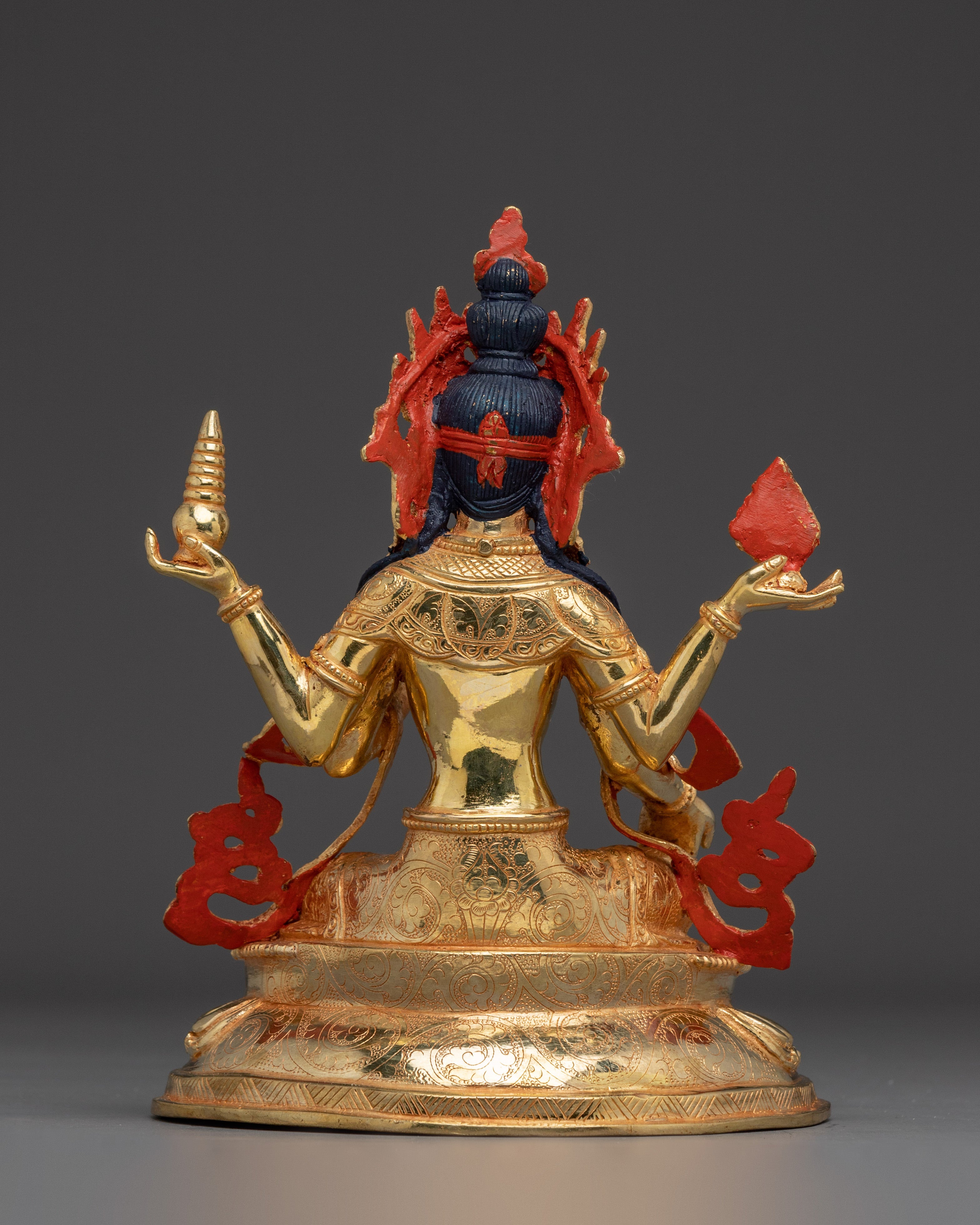 Radiant Golden Laxmi Statue | Goddess of Wealth