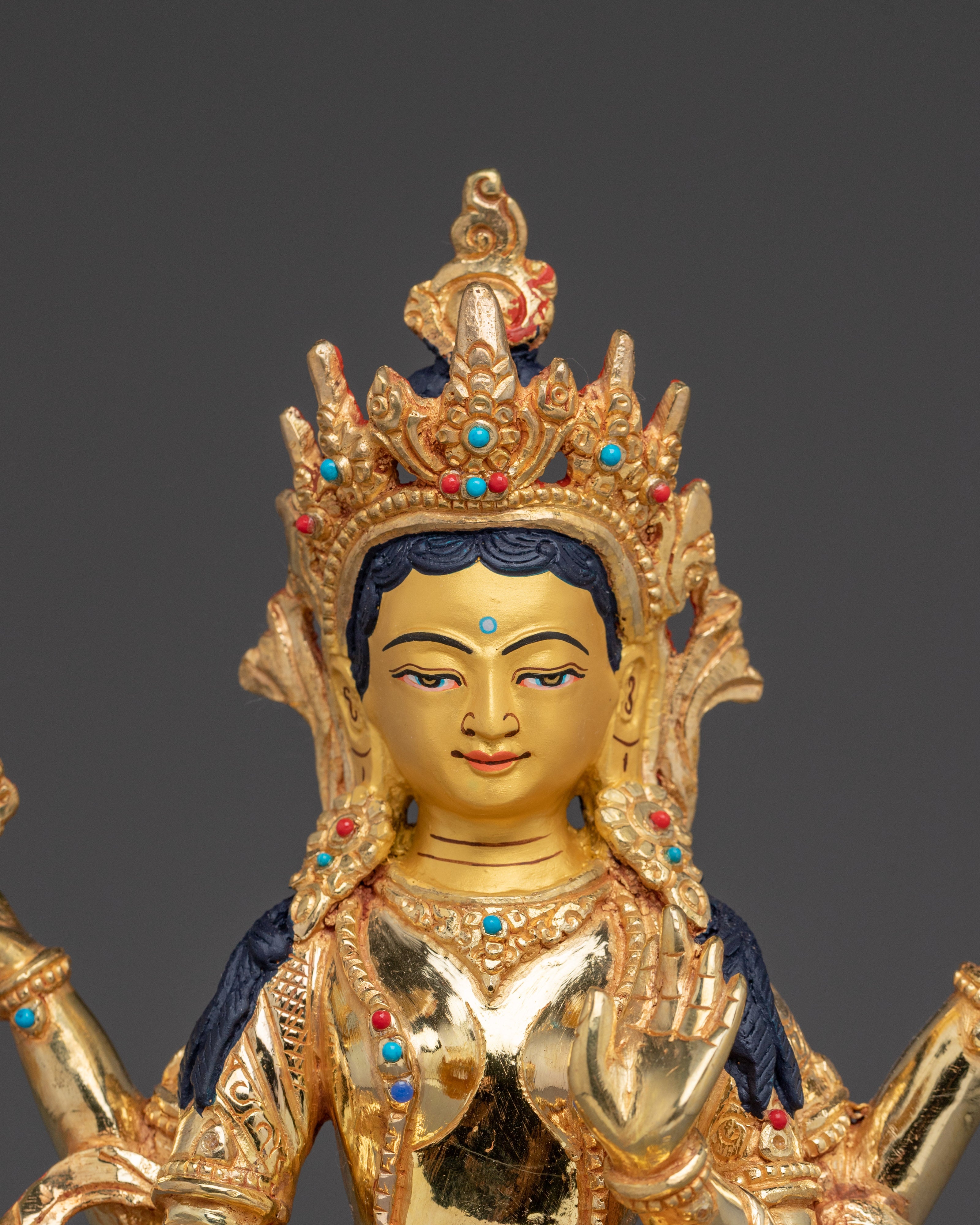Radiant Golden Laxmi Statue | Goddess of Wealth