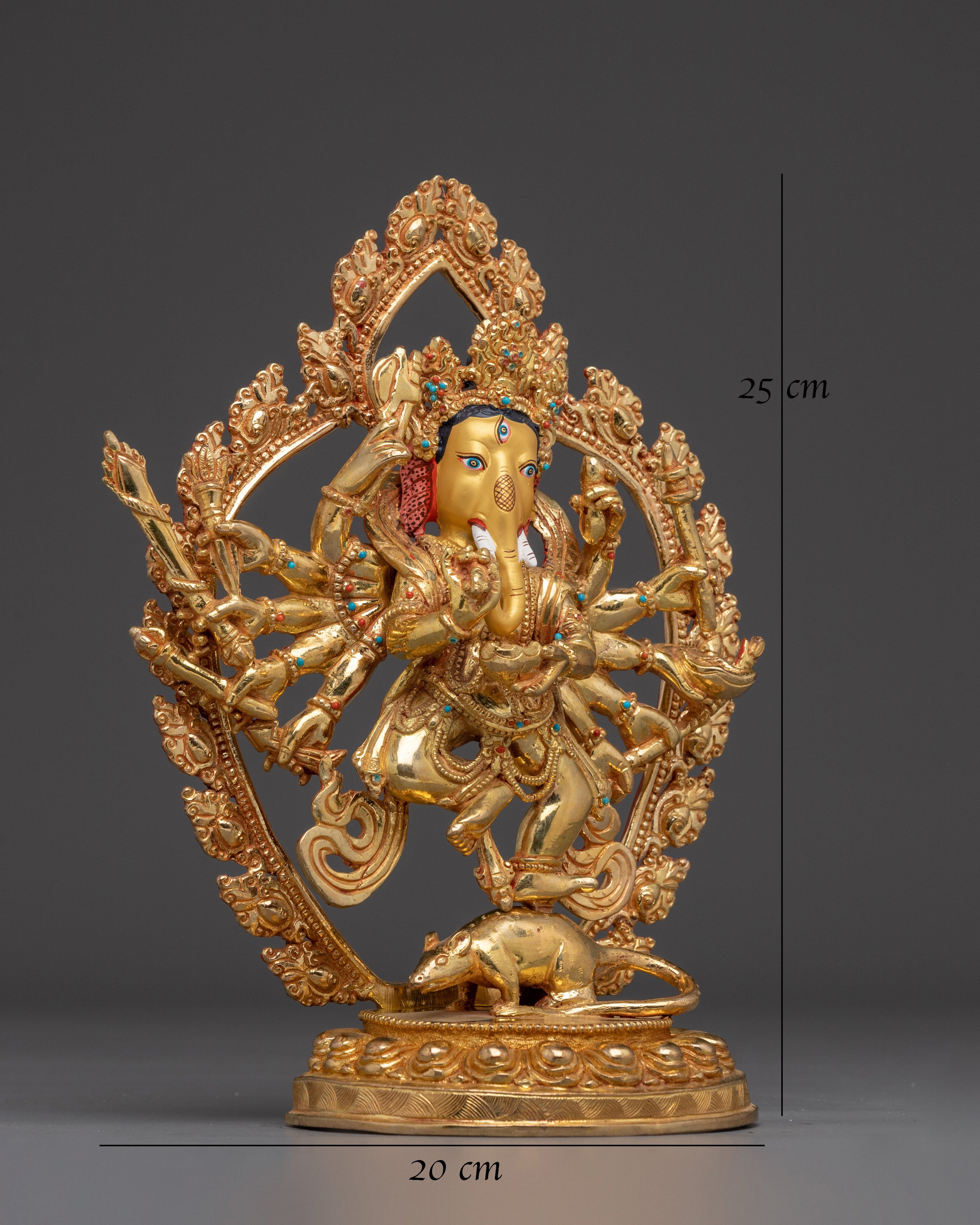 Multi-armed Ganesha Statue