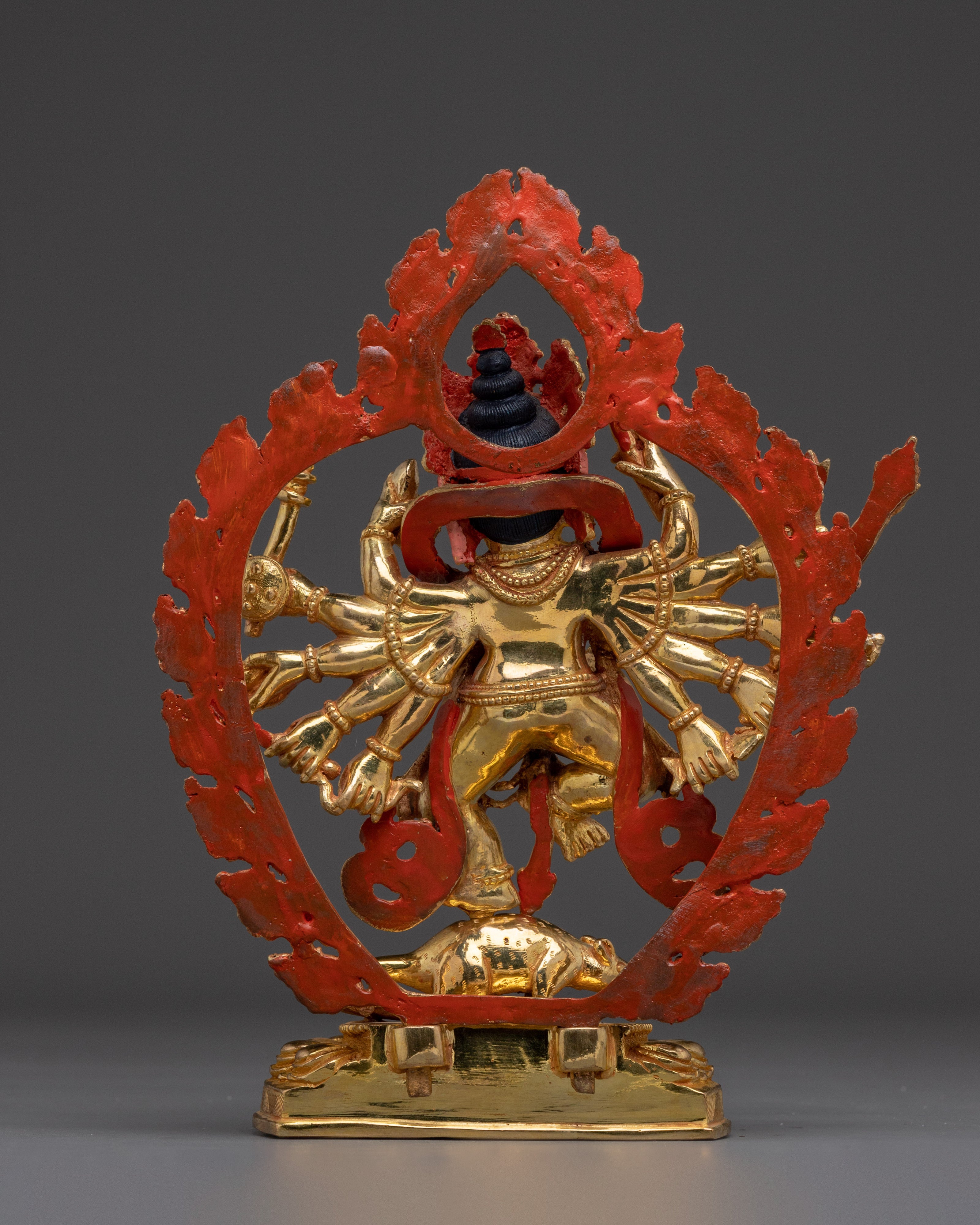 Multi-armed Ganesha Statue | Embodiment of Intelligence and Wisdom