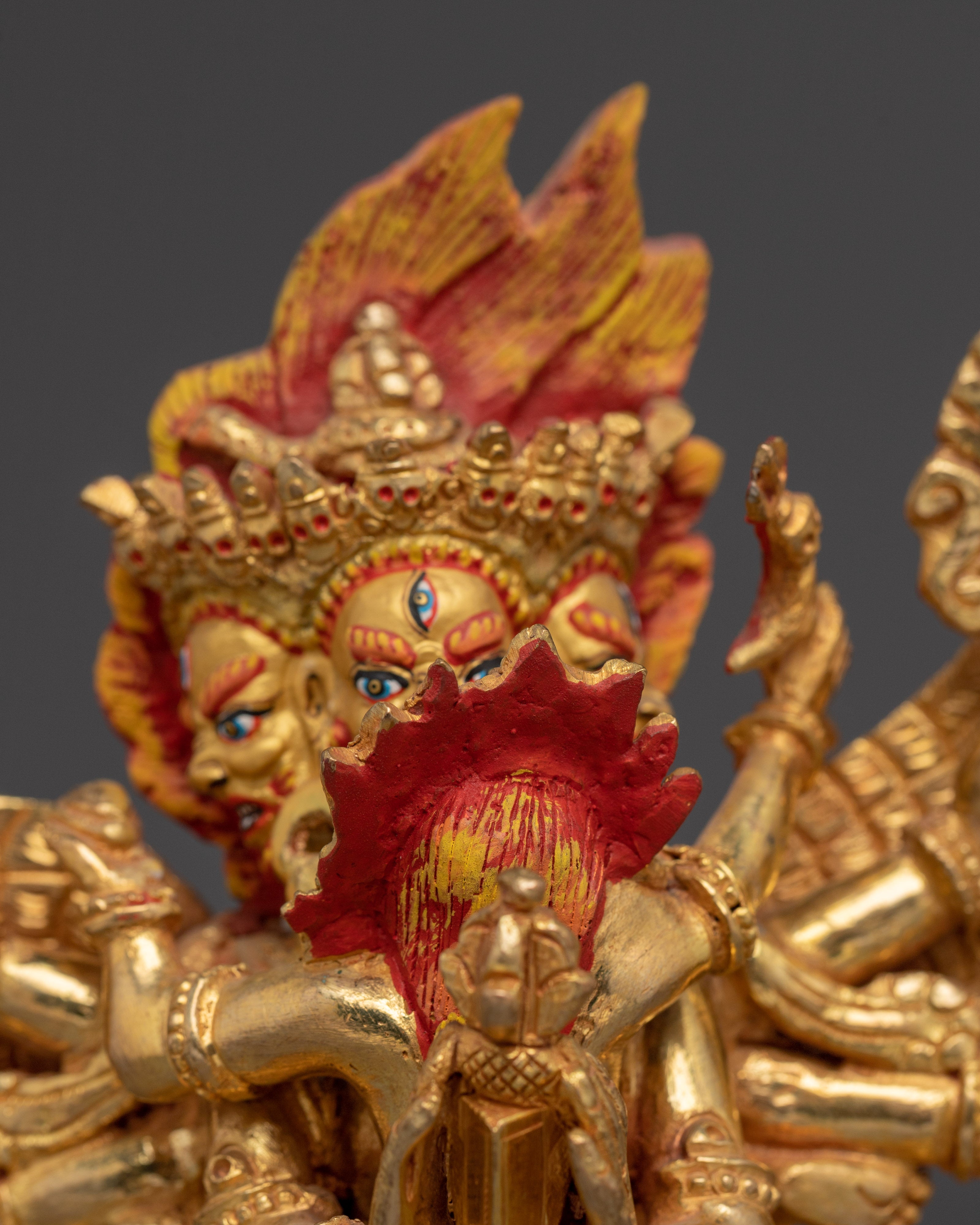 Buddhist Deity Vajrakilaya Statue | Powerful Yidam Protector