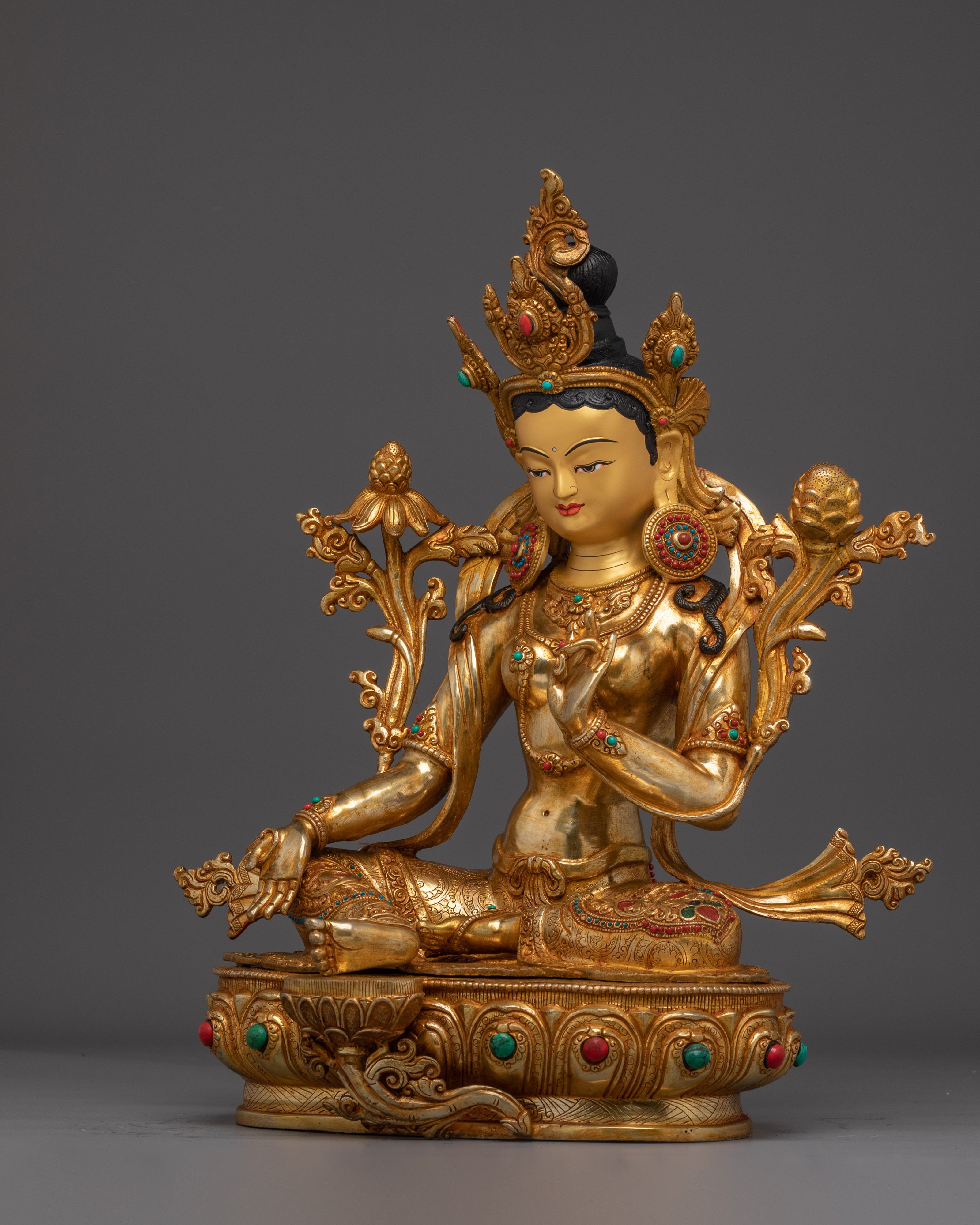 Swift Liberator Green Tara Art | Mother of All Buddhas