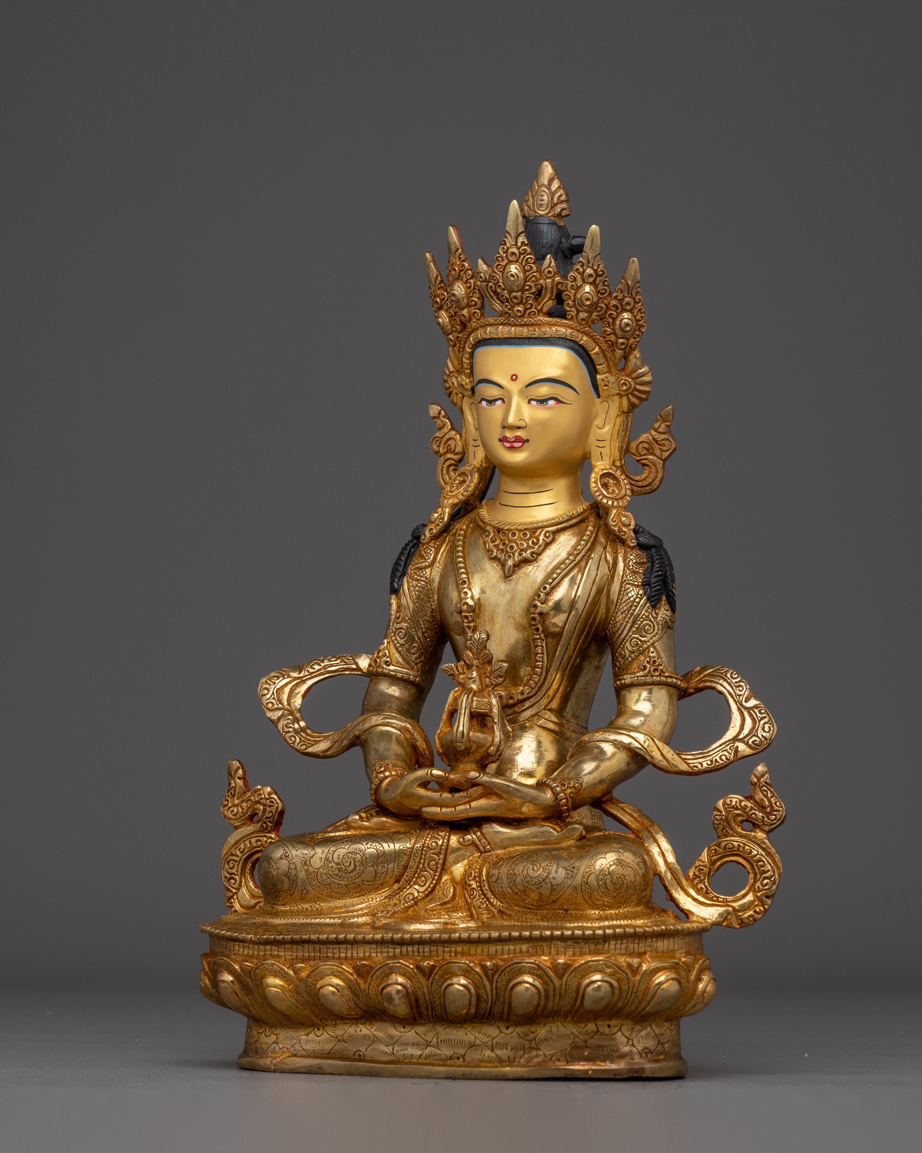 Long Life Blessing Statue of Bodhisattva Amitayus | Symbol of Longevity