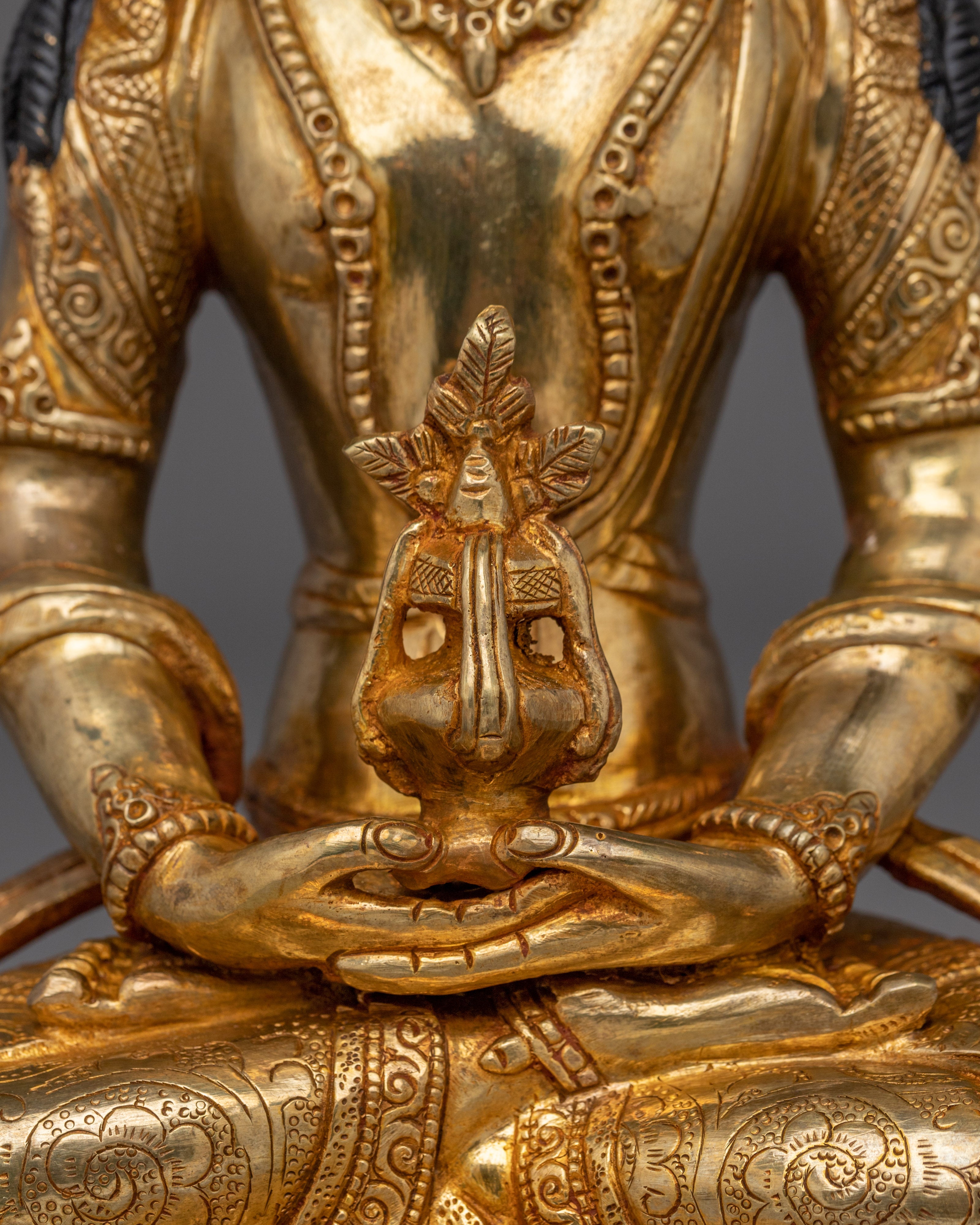 Long Life Blessing Statue of Bodhisattva Amitayus | Symbol of Longevity