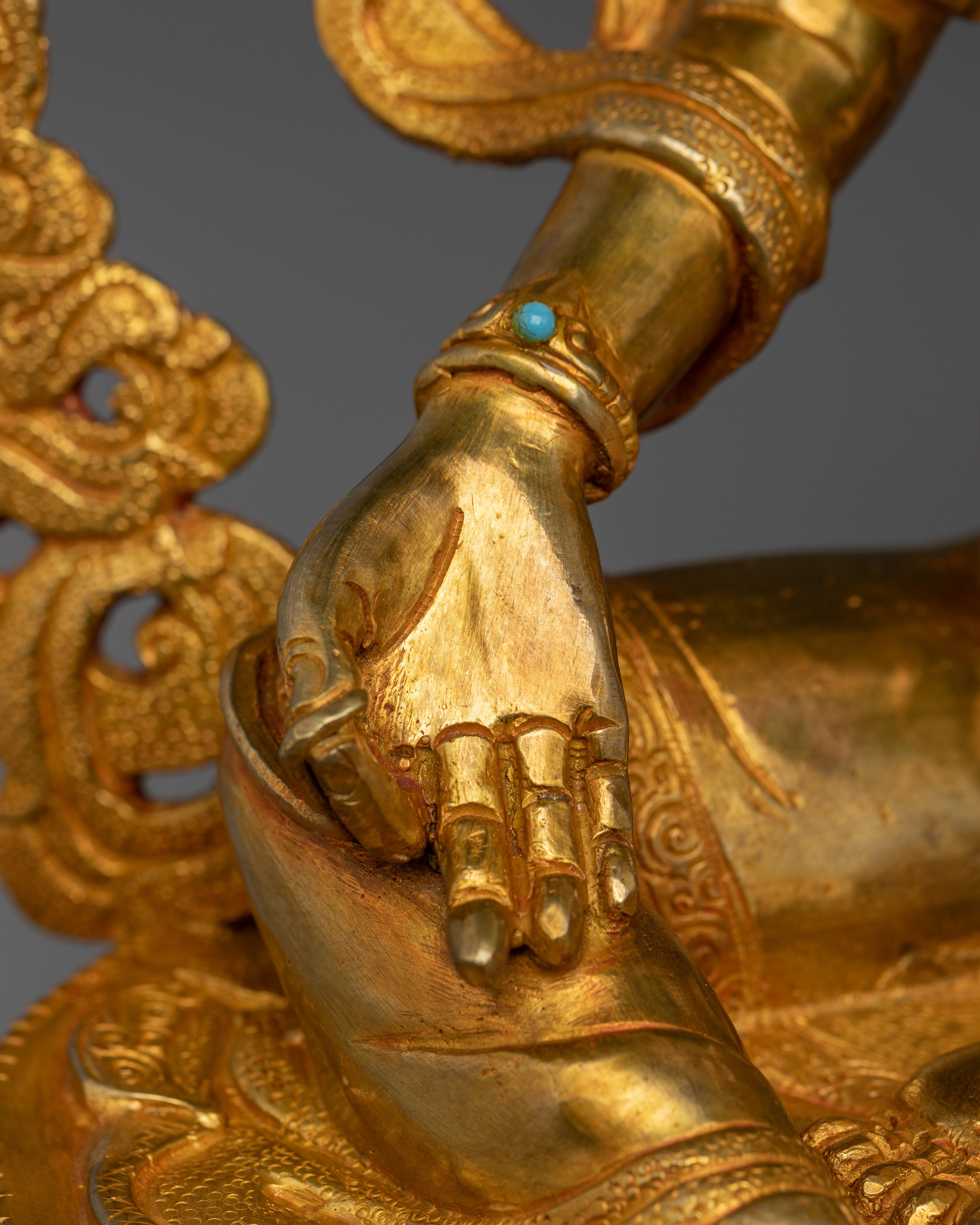 Green Tara Statue: Female Enlightened Deity | Himalayan Buddhist Art