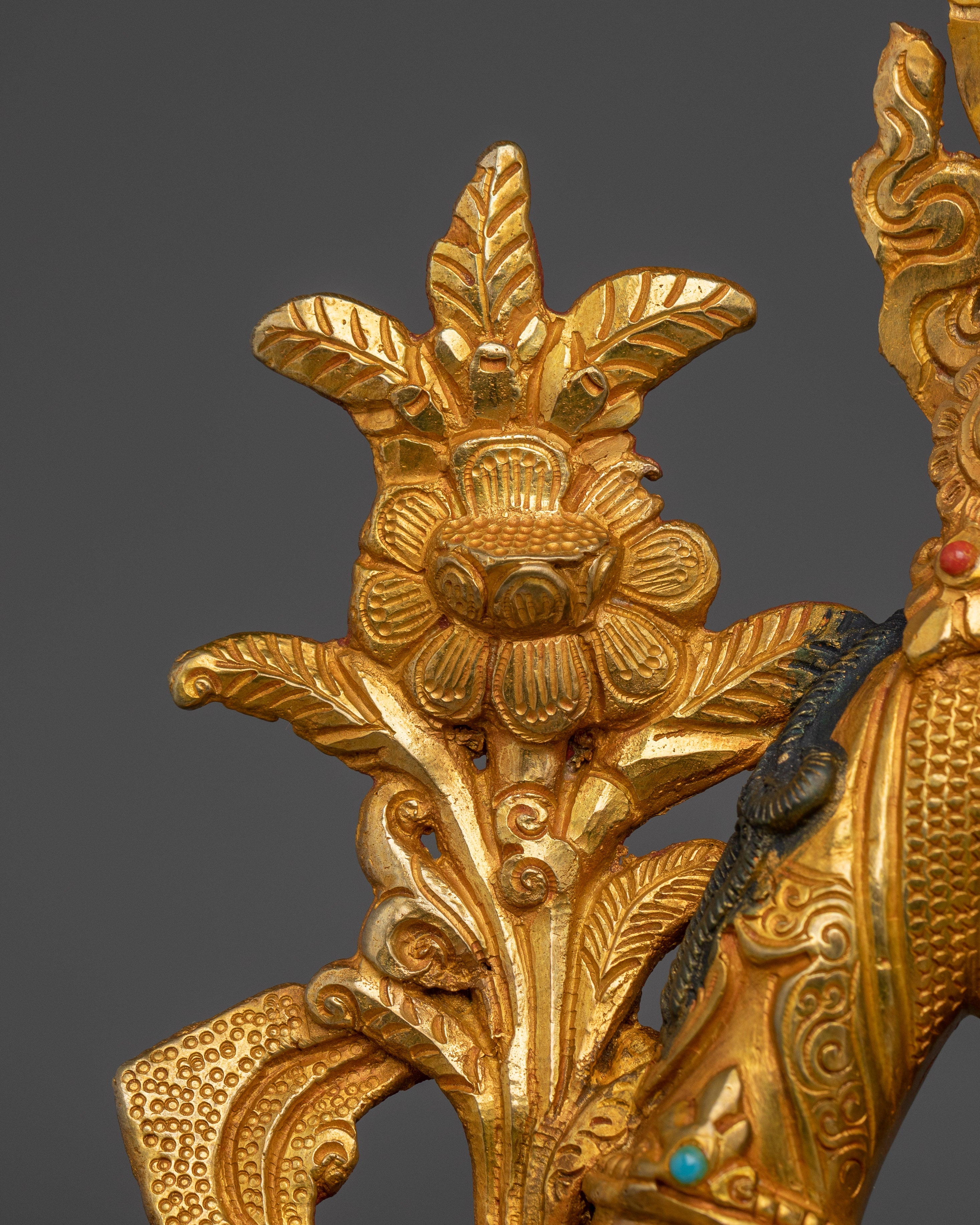 Green Tara Statue: Female Enlightened Deity | Himalayan Buddhist Art