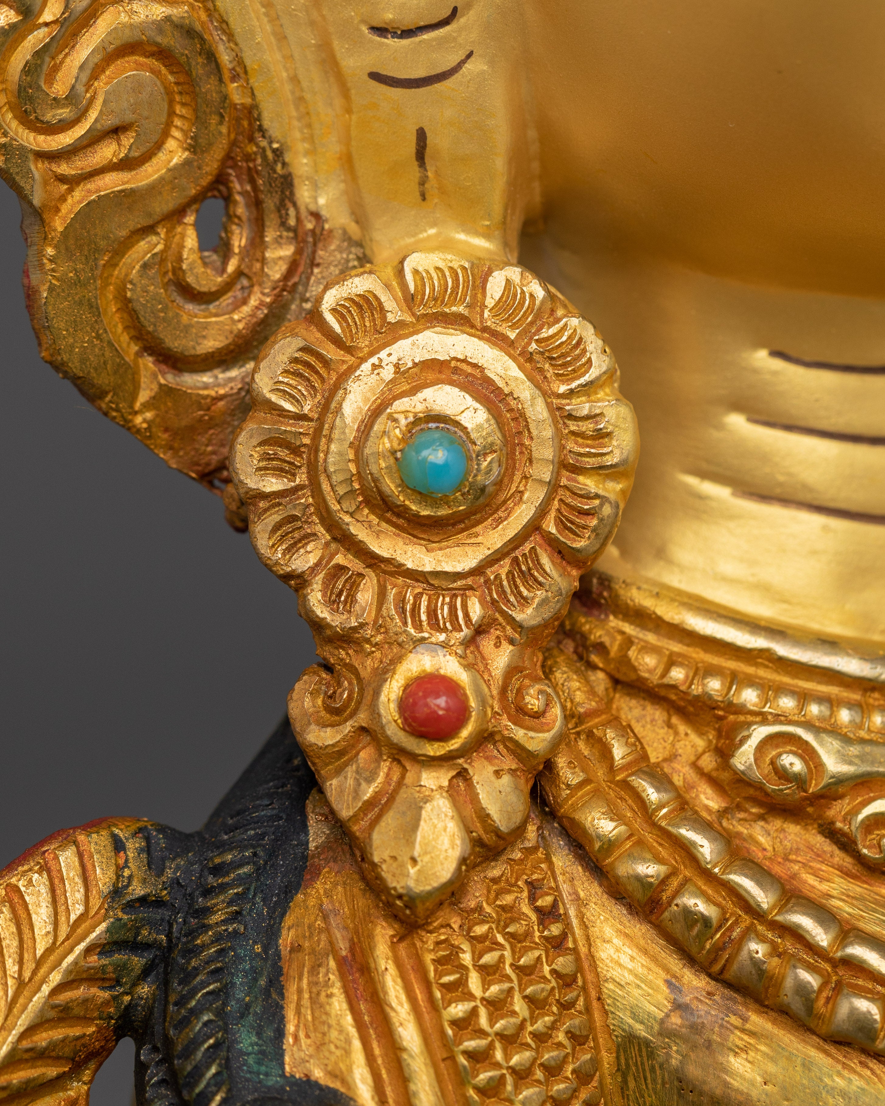 Green Tara Statue: Female Enlightened Deity | Himalayan Buddhist Art