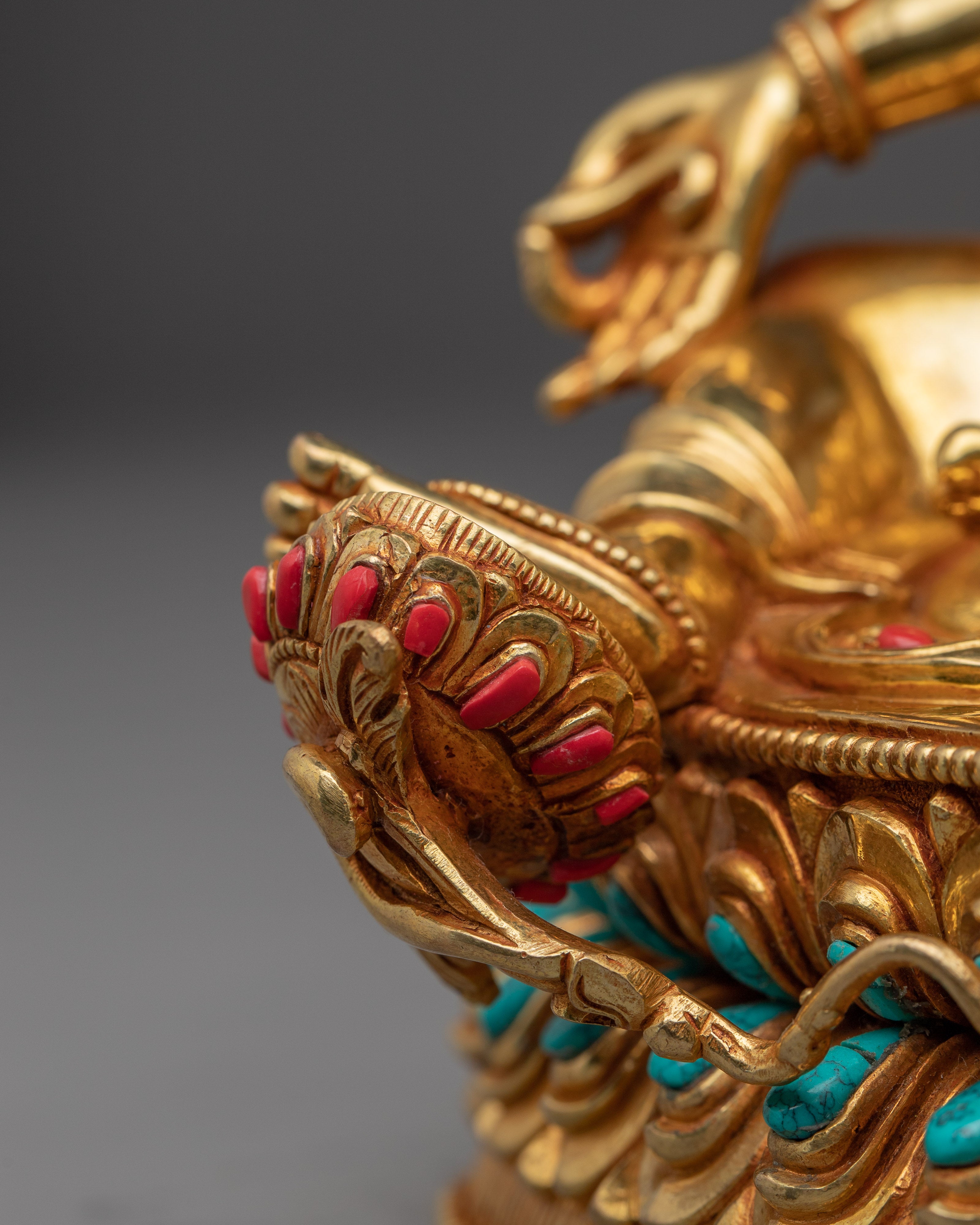 Green Tara, Compassion Deity Statue | Himalayan Buddhist Art