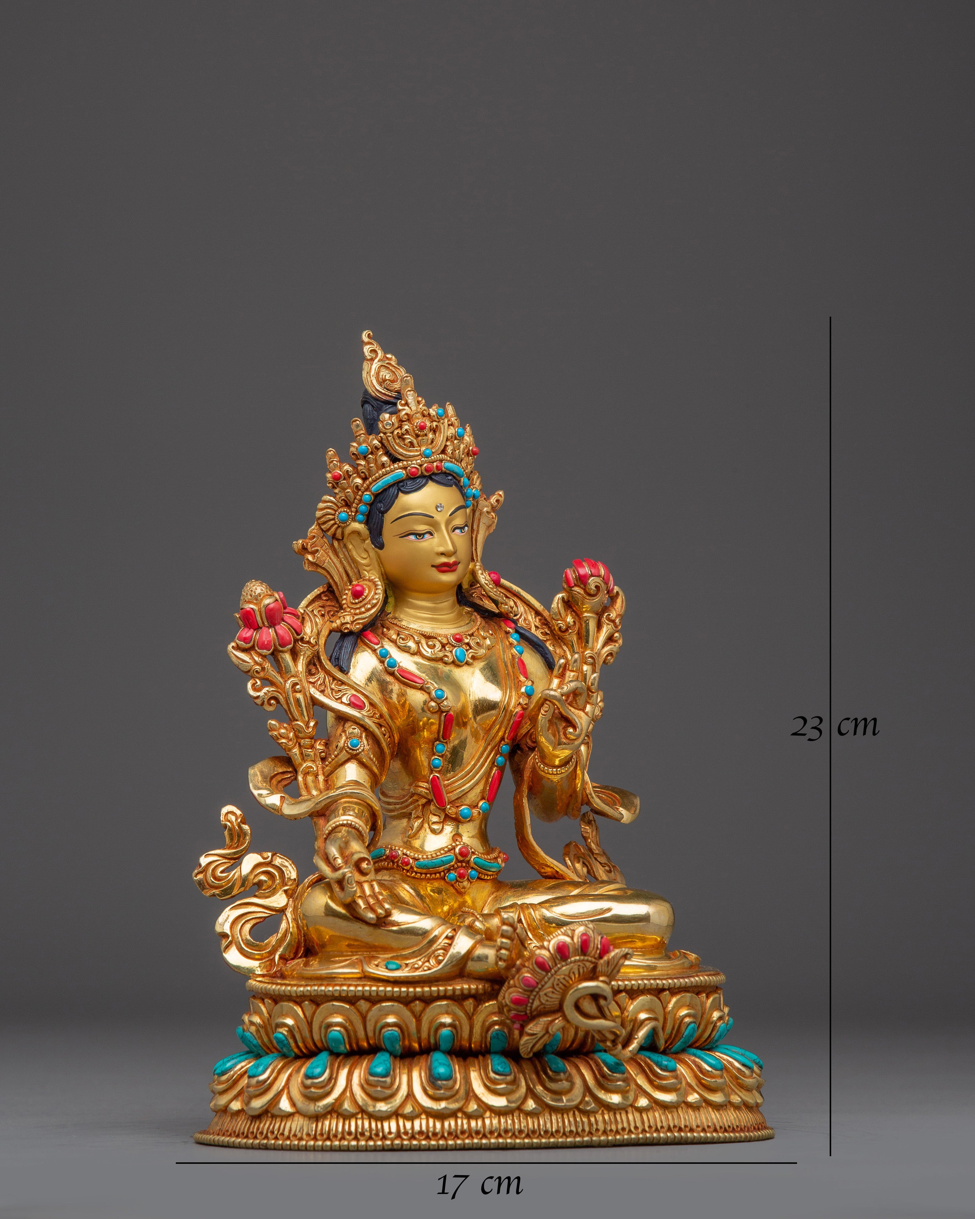 green-tara-compassion-deity-statue