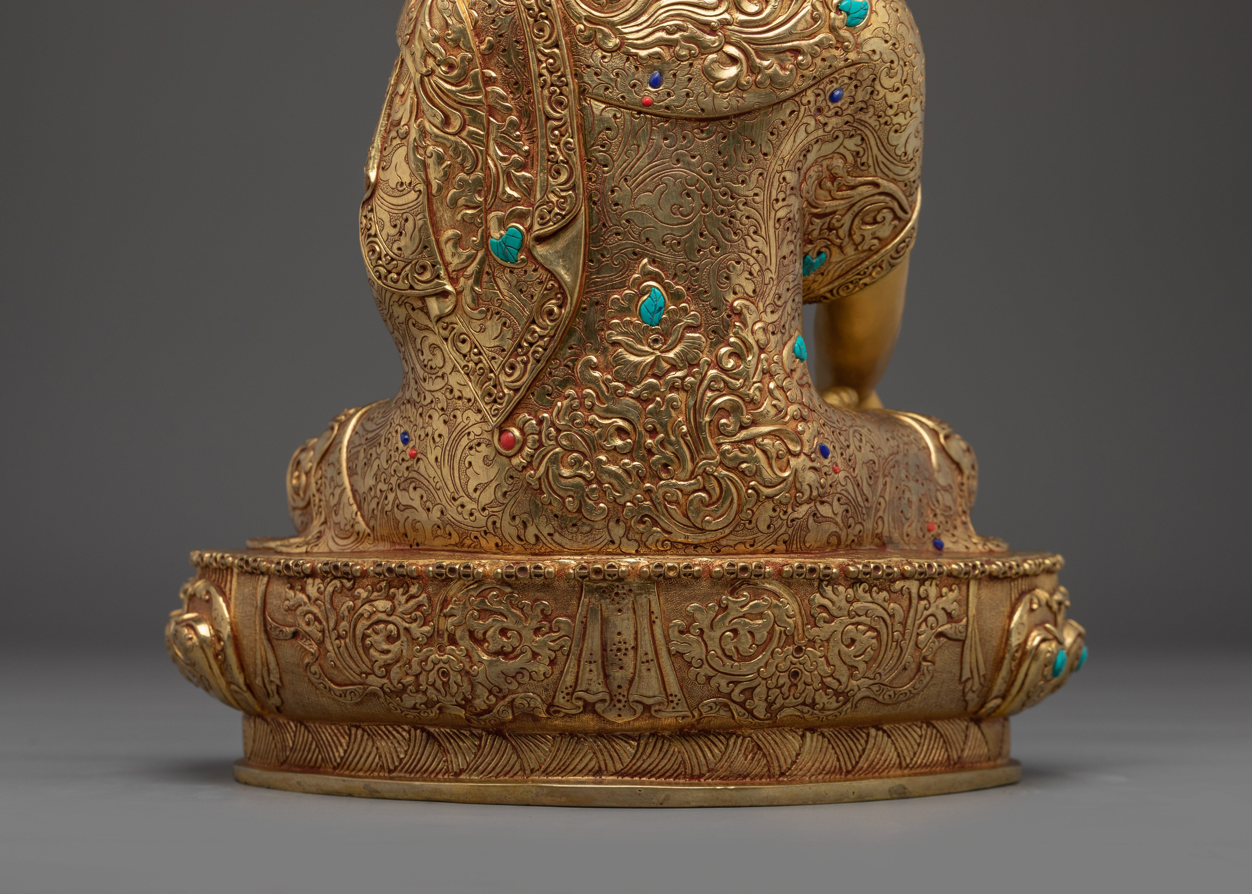 Authentic Shakyamuni Buddha Statue for Buddhist Spirituality and Meditation