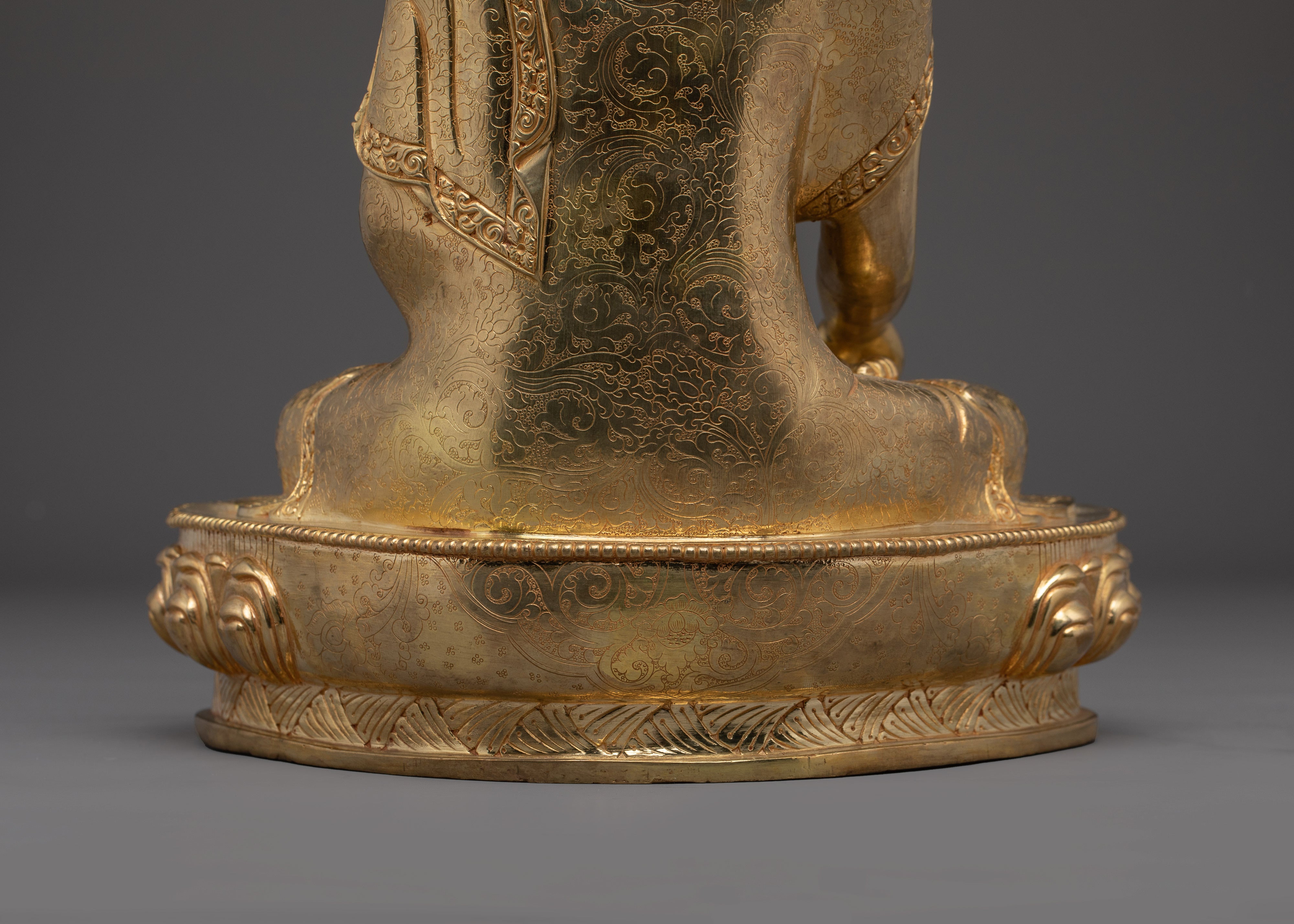 Lotus Posture Shakyamuni Buddha | Nepali Craftsmanship