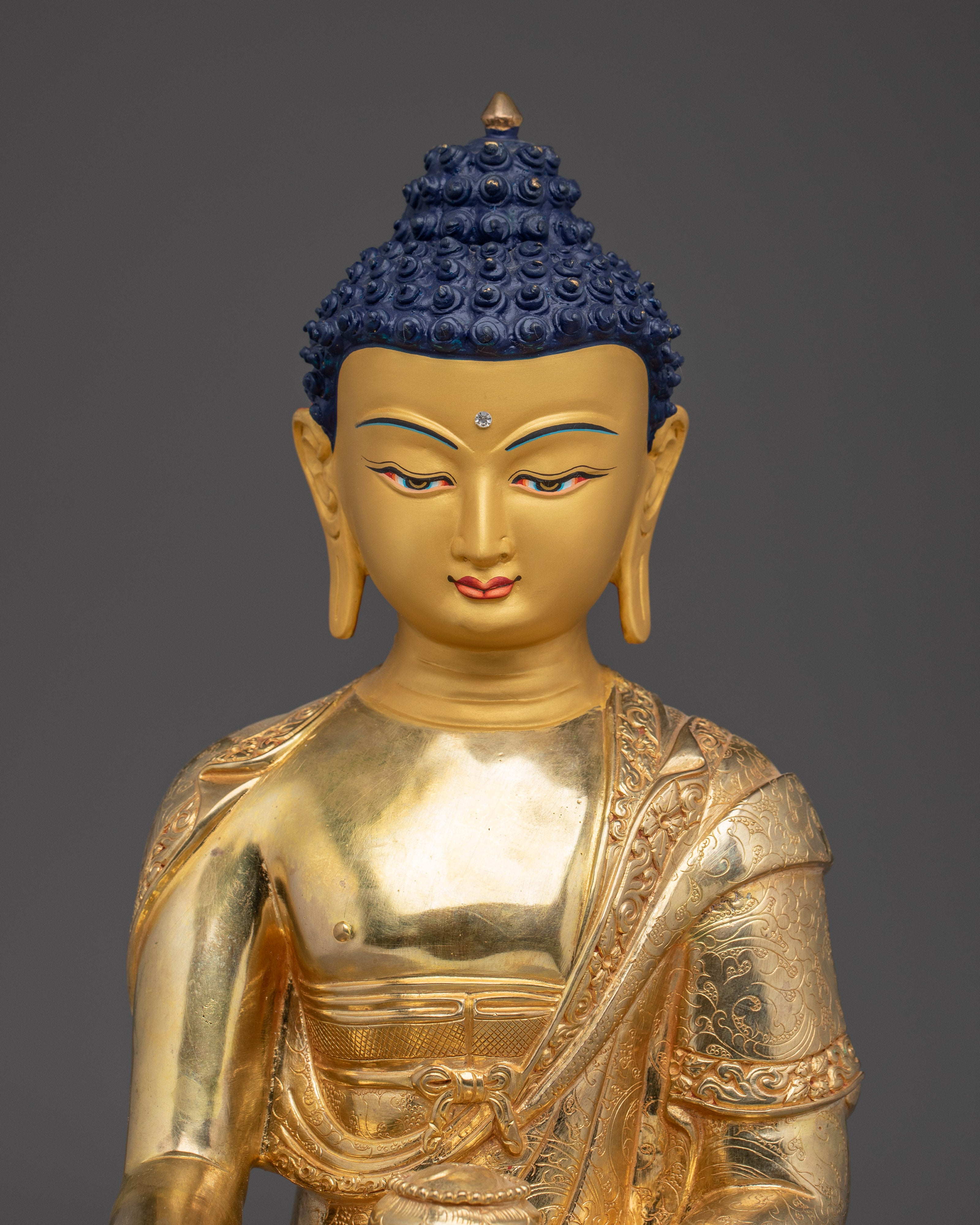 Lotus Posture Shakyamuni Buddha | Nepali Craftsmanship