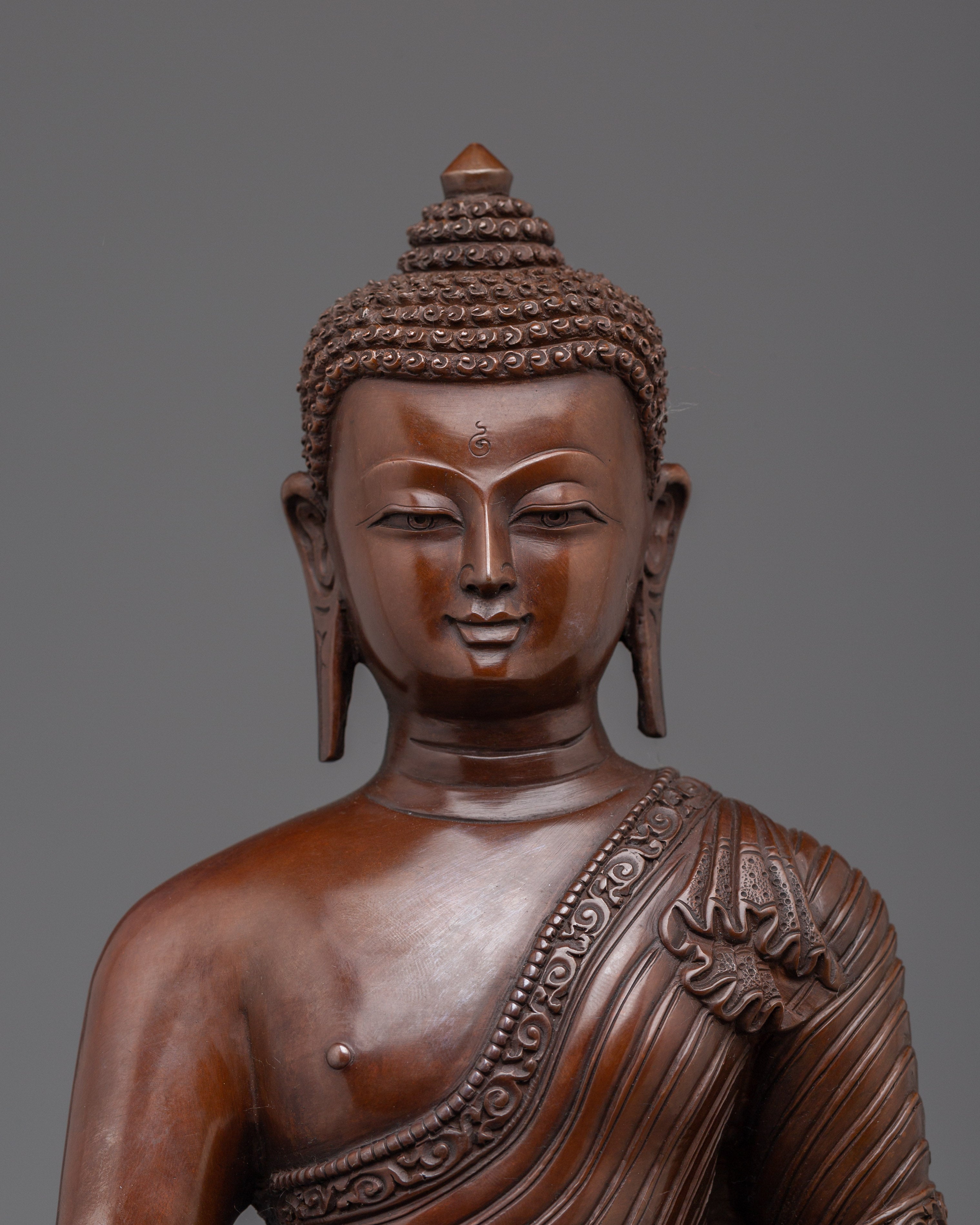 Oxidized Statue of Amitabha Buddha | Ruler of the Pure Land