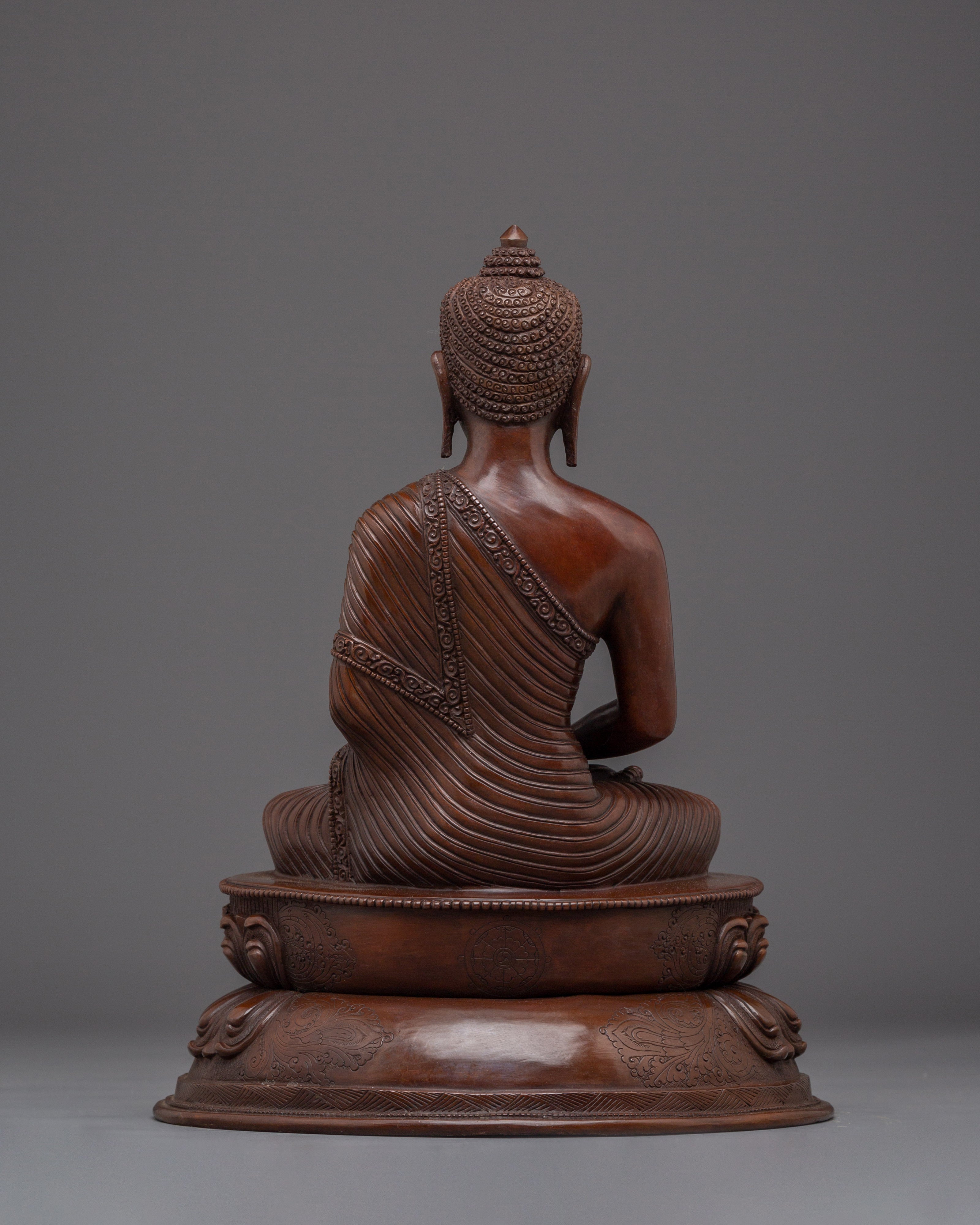 Oxidized Statue of Amitabha Buddha | Ruler of the Pure Land