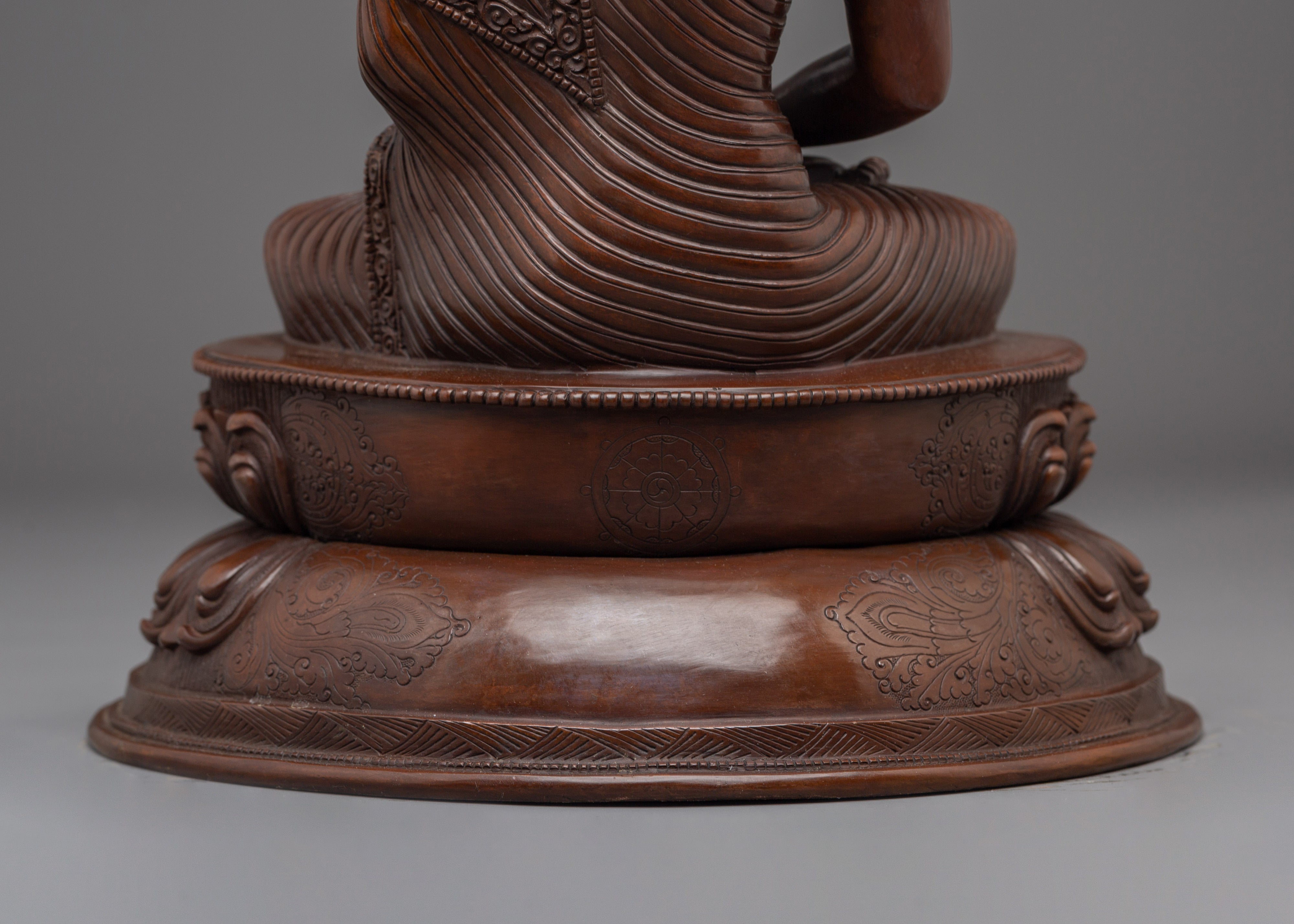 Oxidized Statue of Amitabha Buddha | Ruler of the Pure Land