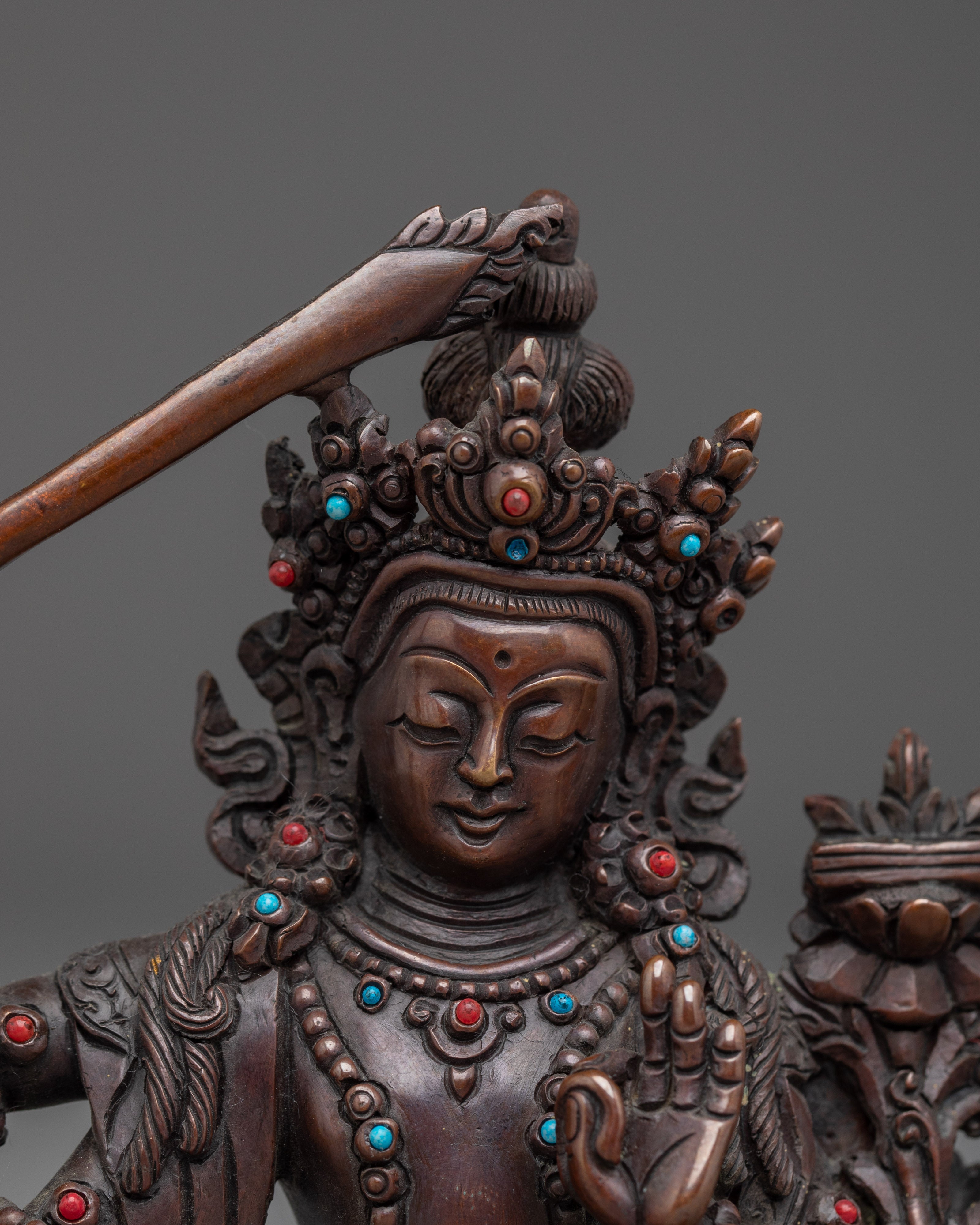 Statue of maha Manjushri | Bodhisattva of Infinite Wisdom