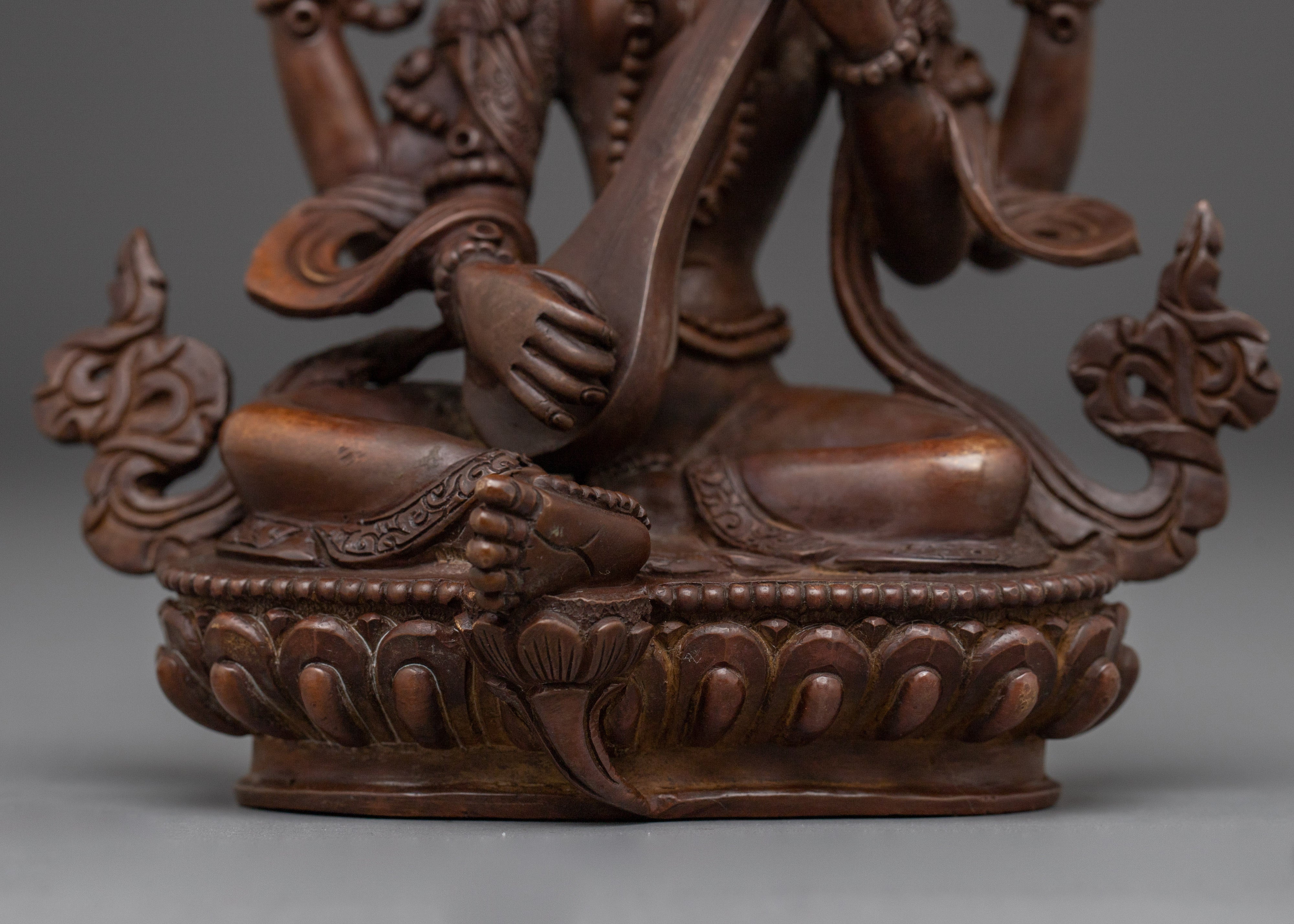 Saraswoti Sculpture | Goddess of Knowledge and Wisdom
