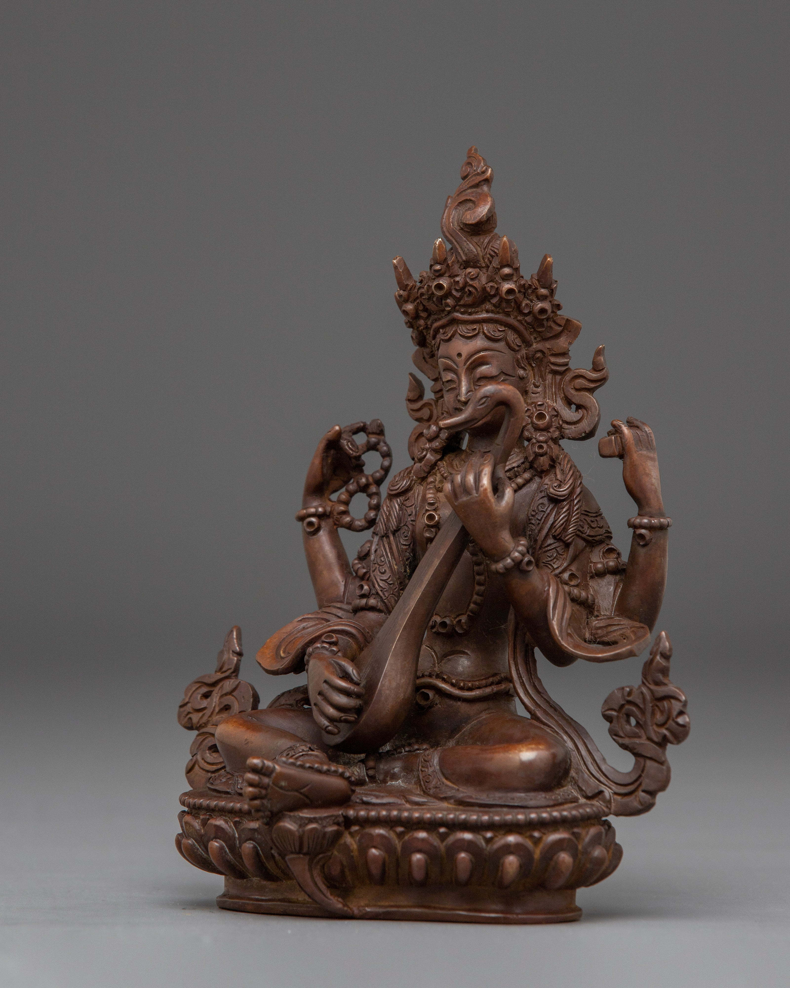 Saraswoti Sculpture | Goddess of Knowledge and Wisdom