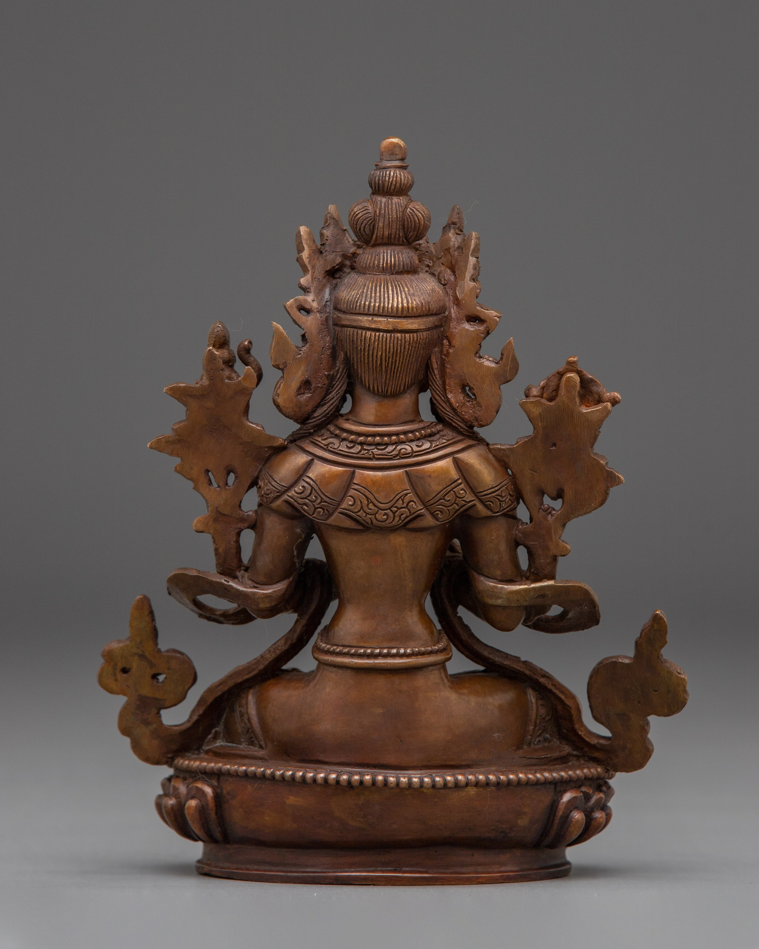 Oxidized Statue of Maitreya Buddha | Buddha of the Future