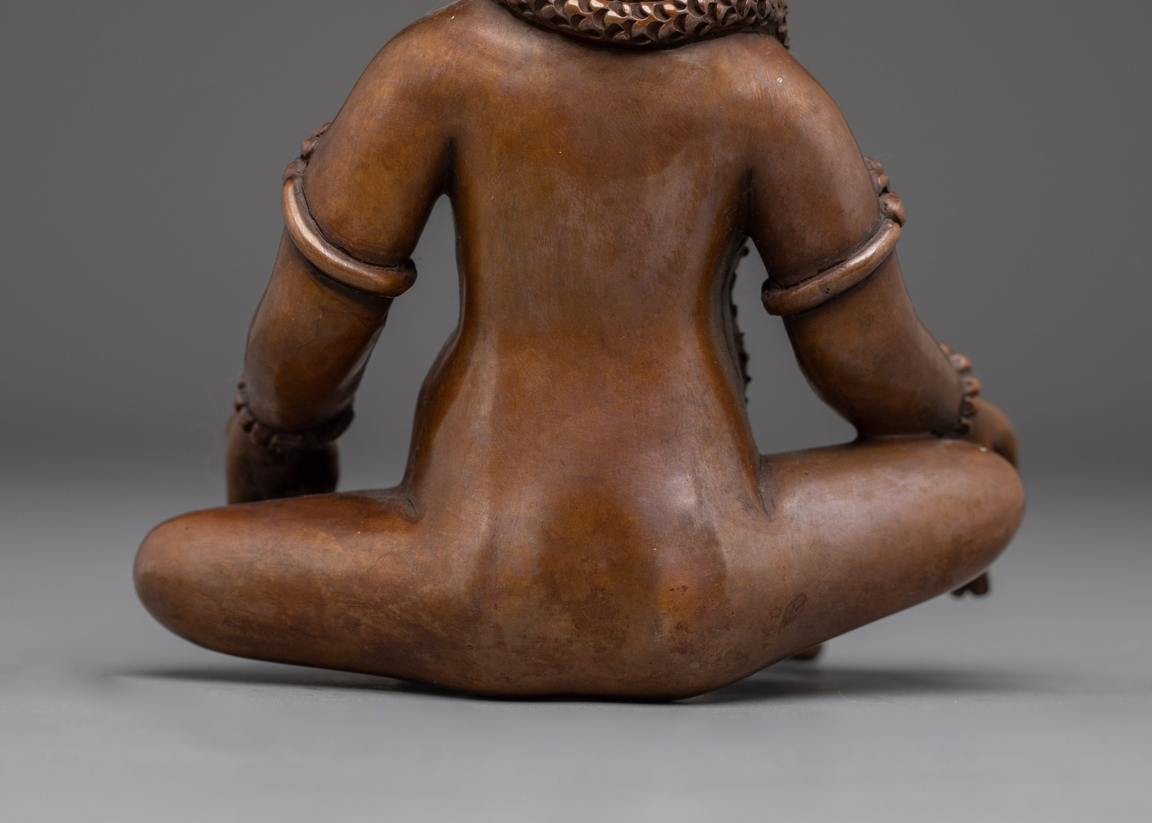 Black Dzambhala, Buddhist Prosperity God | Handcrafted Nepali Art