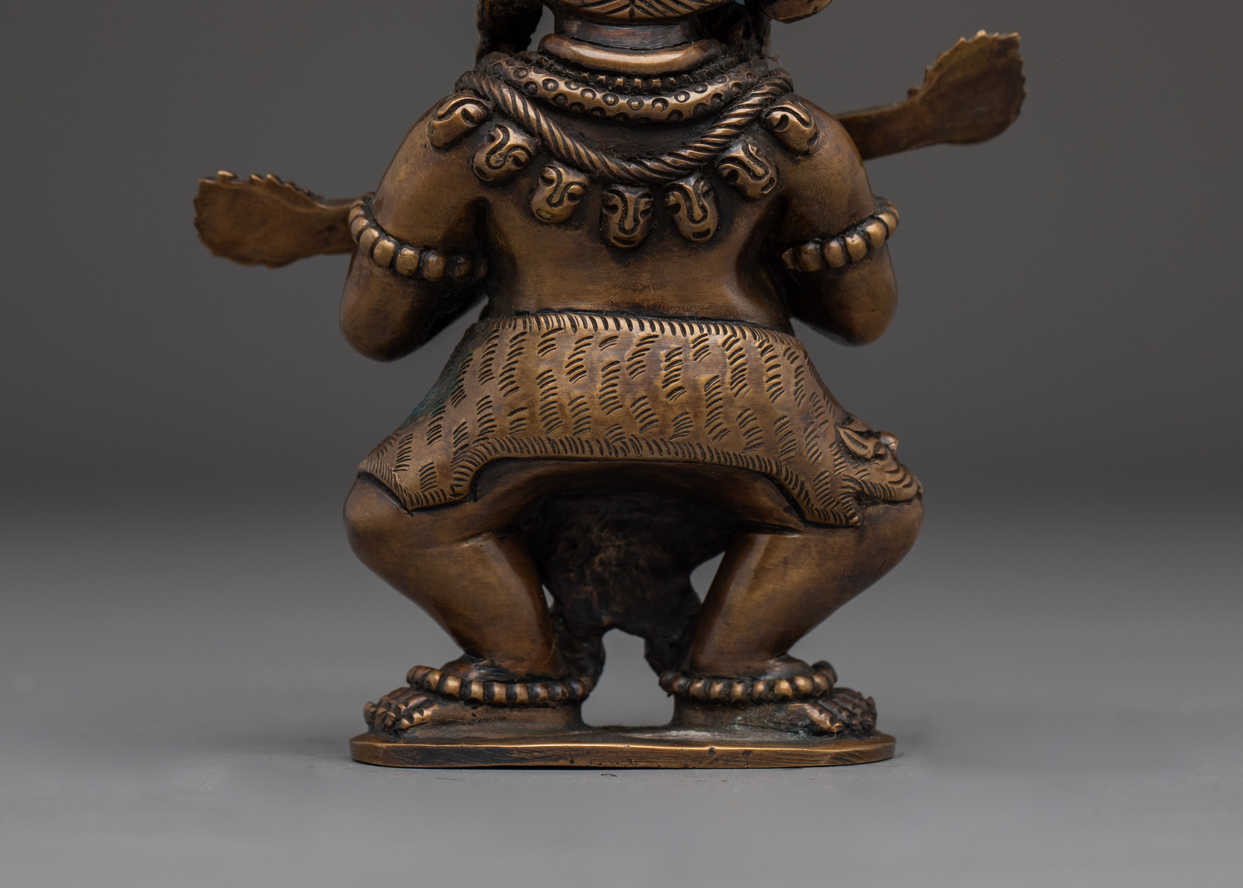 Mini Sakya Mahakala Statue | Protector of the Dharma