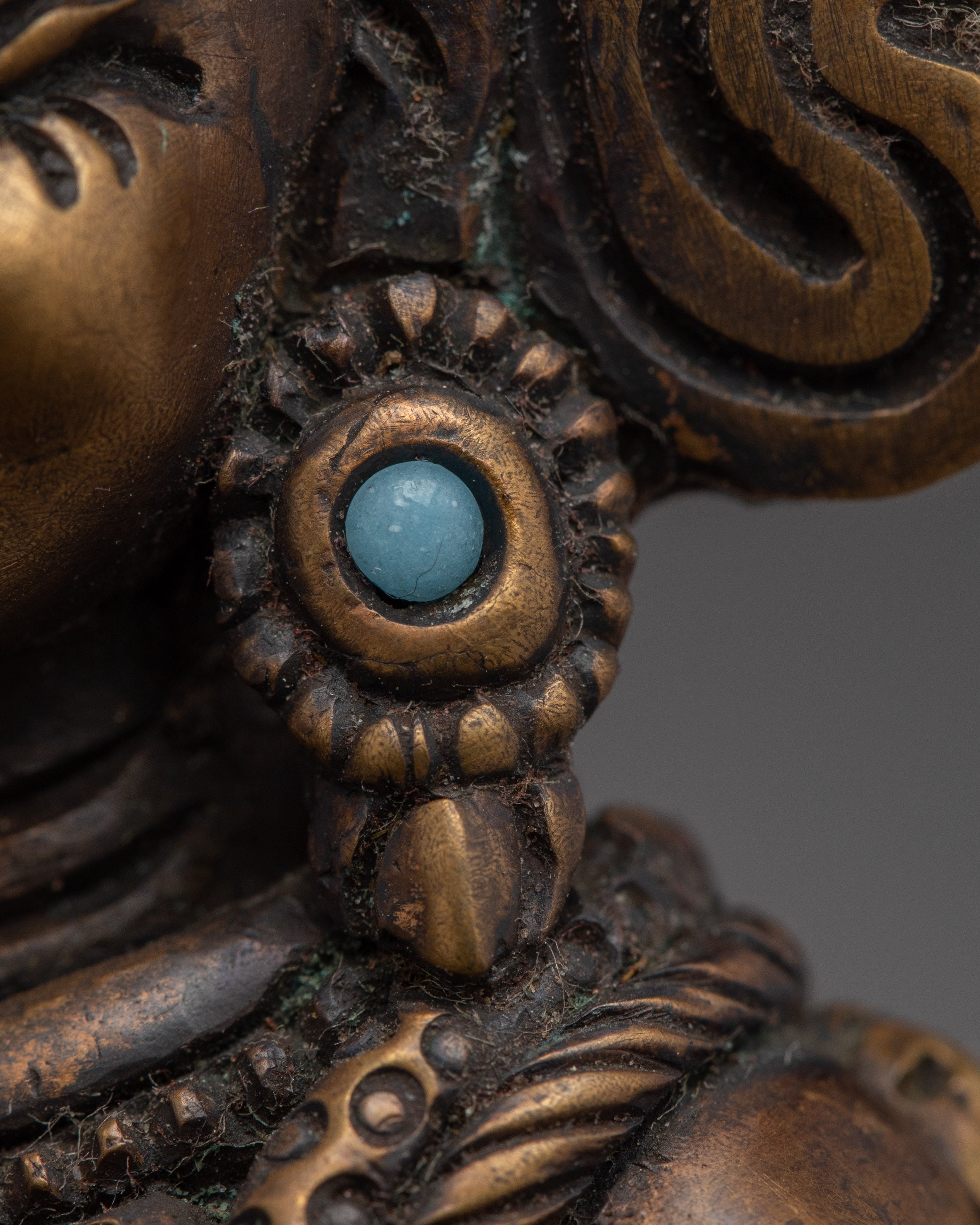 Mini Sakya Mahakala Statue | Protector of the Dharma