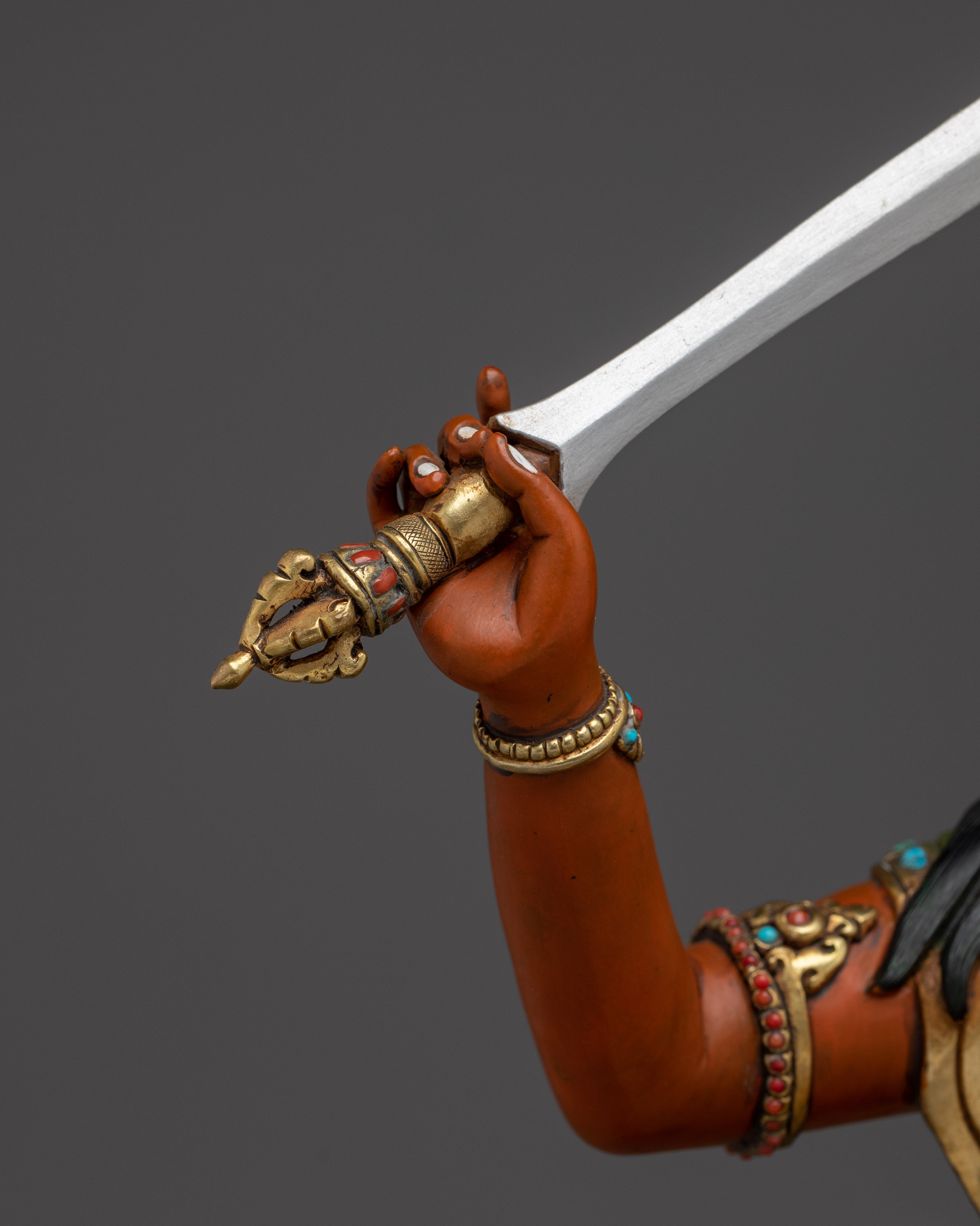 Wisdom Deity Statue of Manjushri | Vajrayana Deity