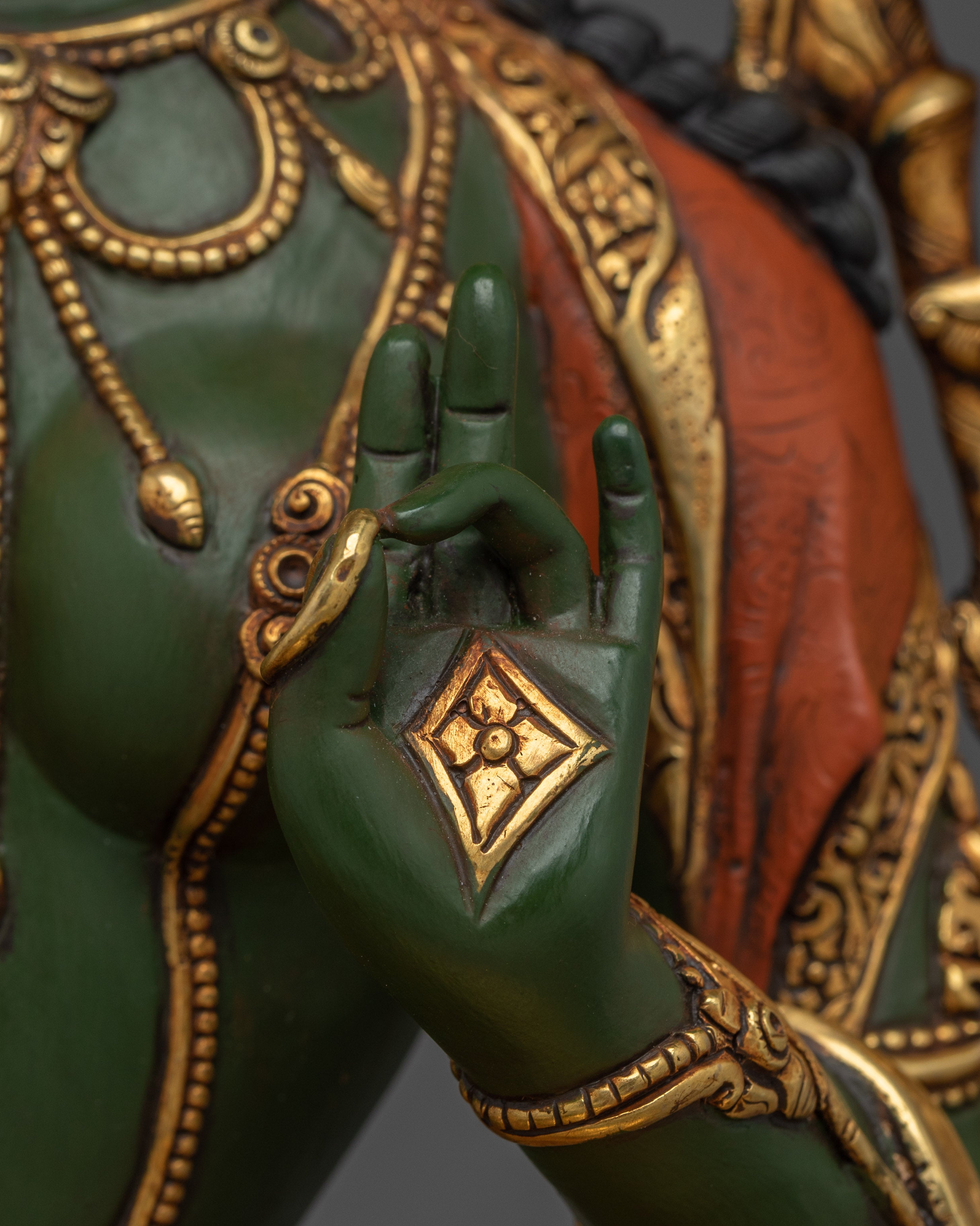 Sacred Art of Green Tara | Female Tara