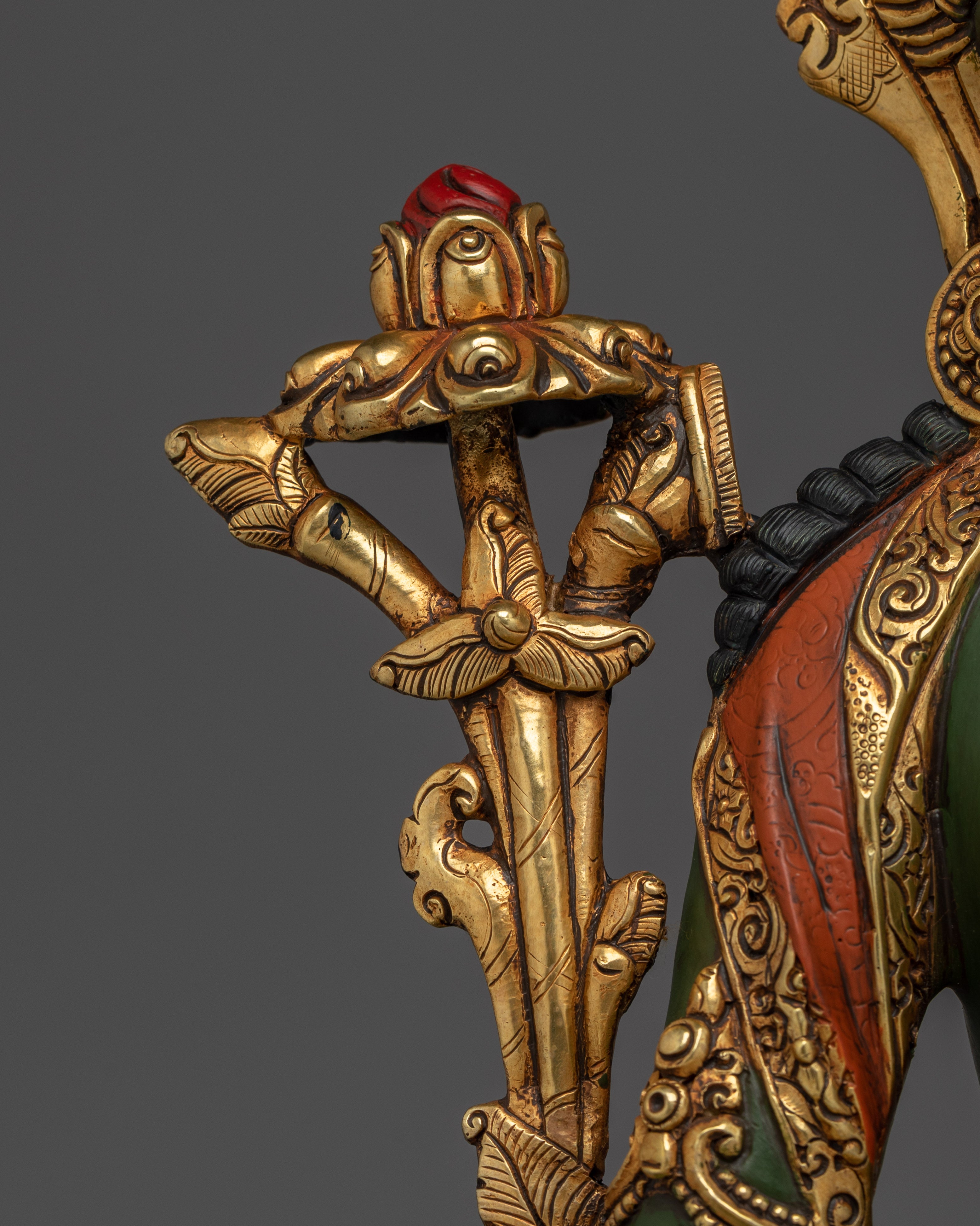 Sacred Art of Green Tara | Female Tara