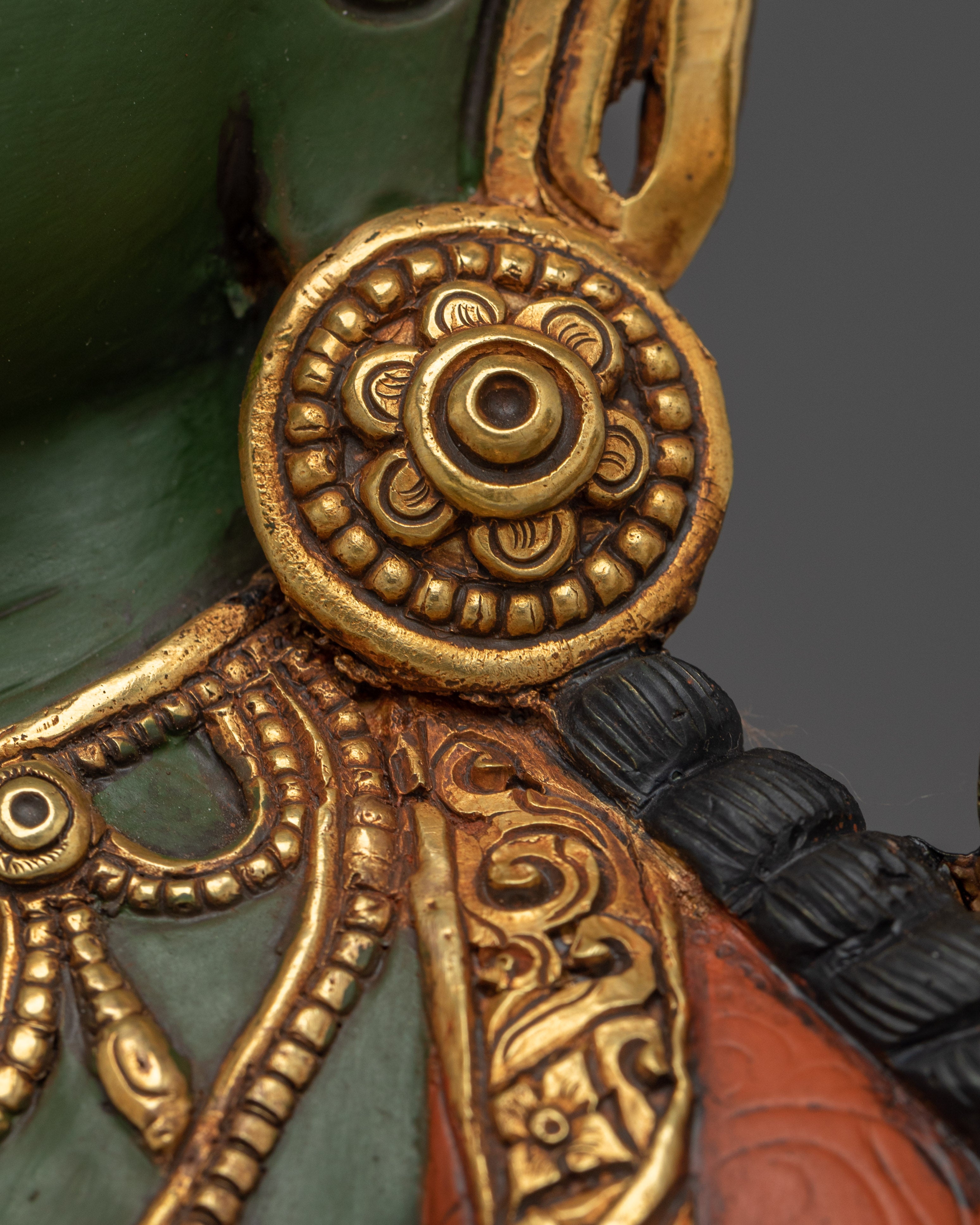 Sacred Art of Green Tara | Female Tara