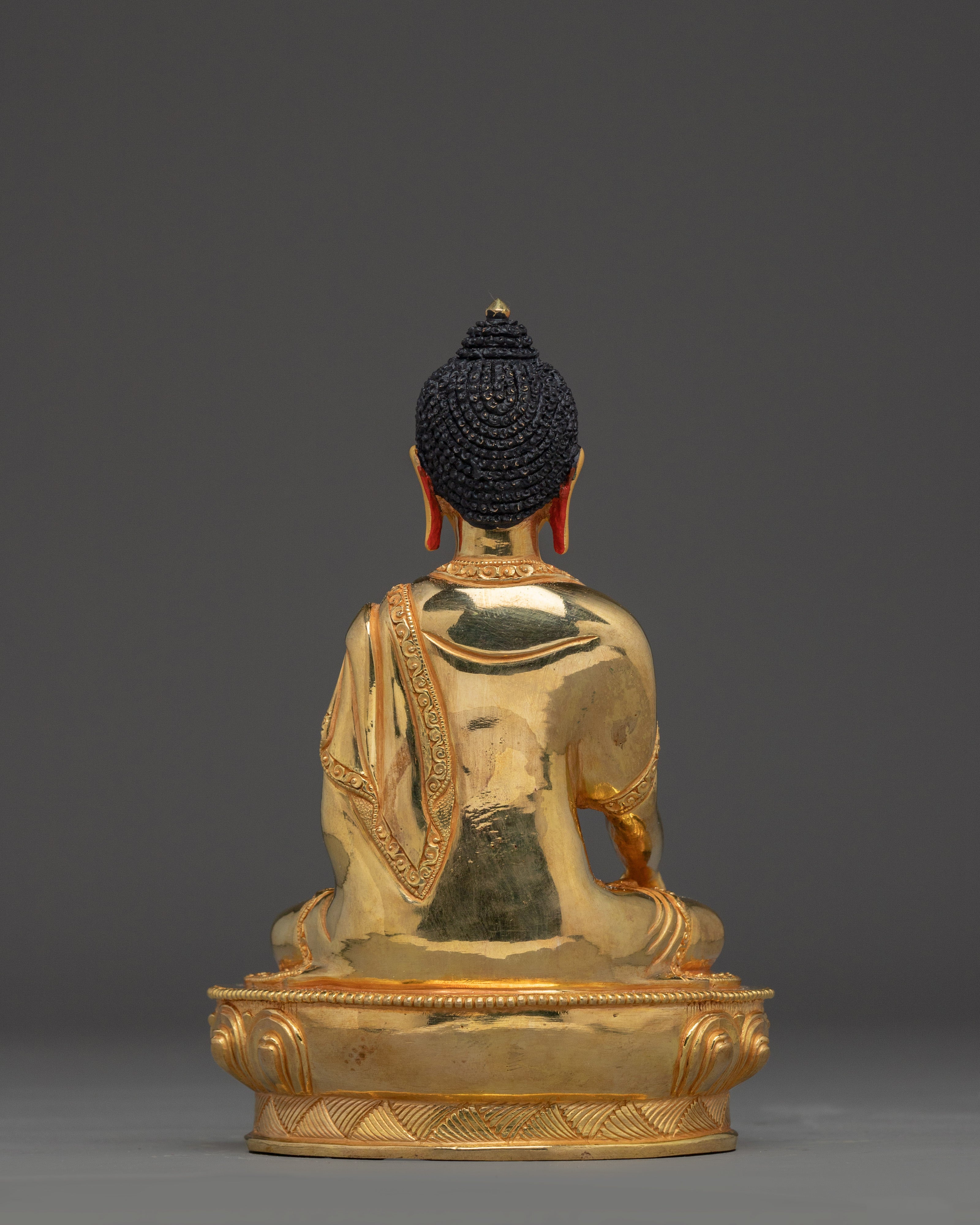 Himalayan Peace Icon Shakyamuni Buddha | Lotus Seated Figure
