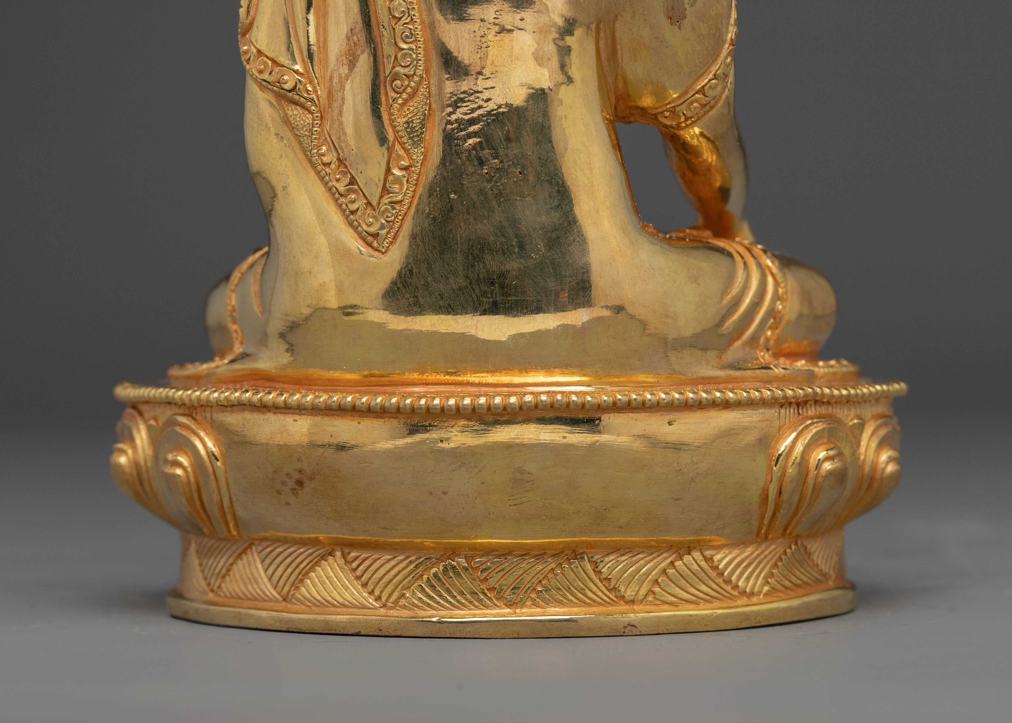 Himalayan Peace Icon Shakyamuni Buddha | Lotus Seated Figure