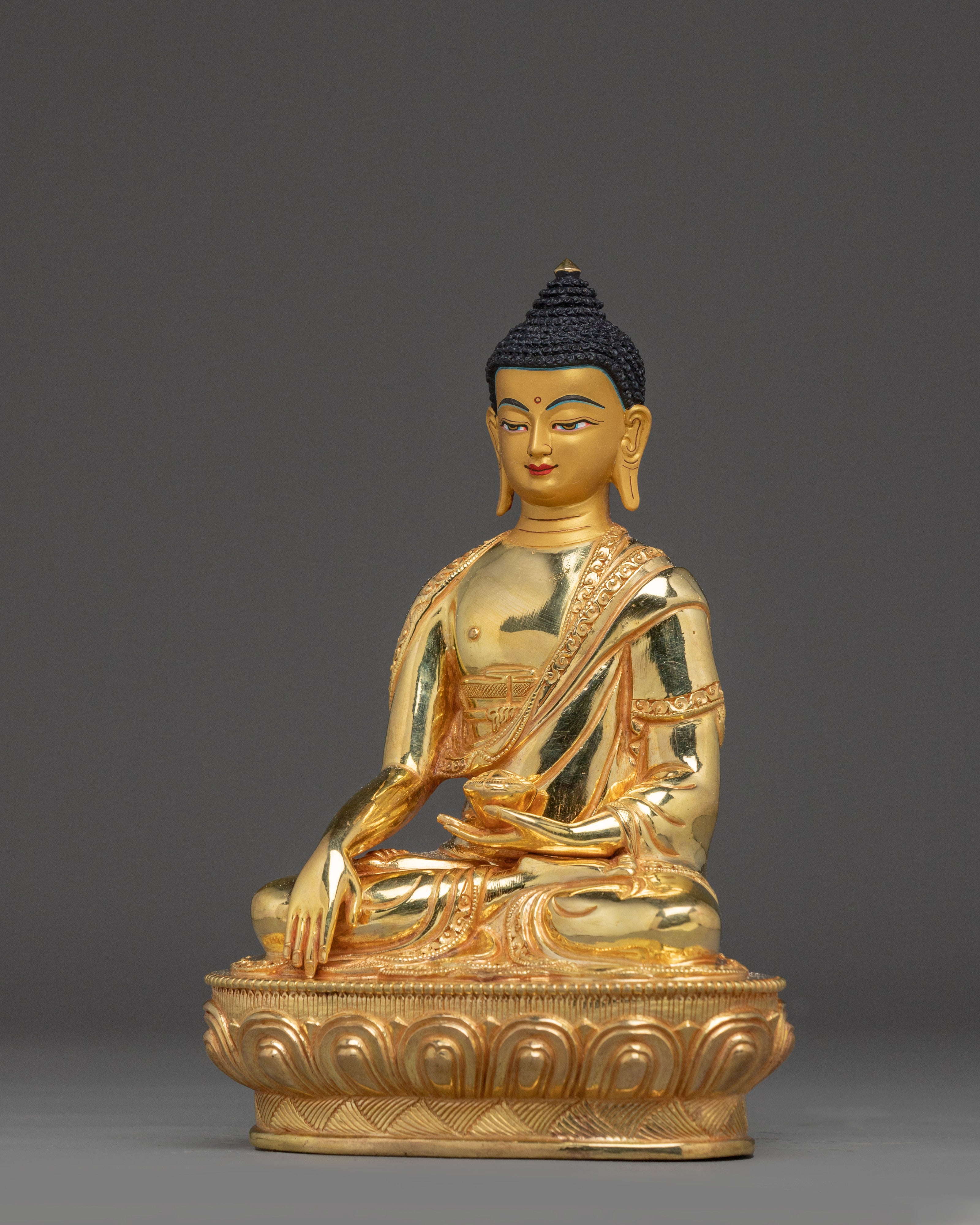 Shakyamuni Buddha Ancient Dharma Guide | Traditional Icon