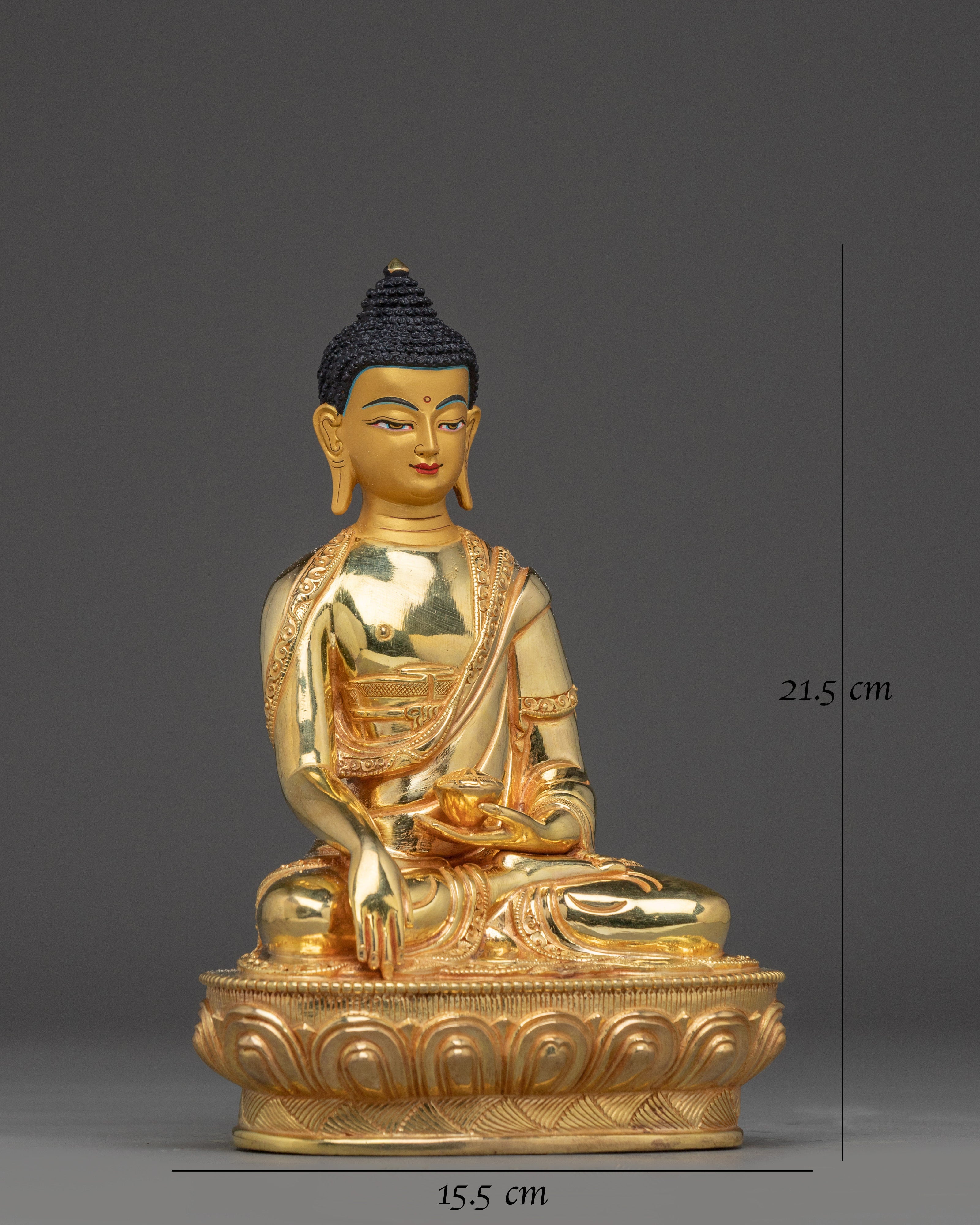 Shakyamuni Buddha Ancient Dharma Guide | Traditional Icon